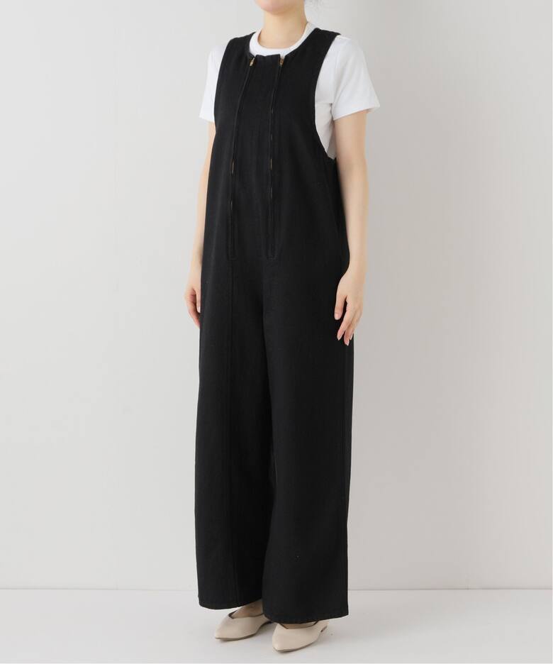 CURRENTAGE/カレンテージ 別注 W ZIP サロペット（サロペット 