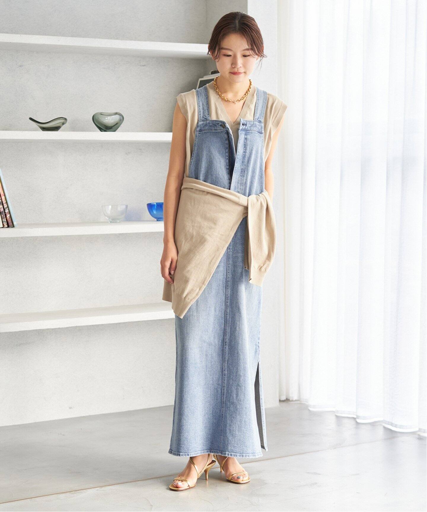 Healthy denim/ヘルシーデニム】 別注 サロペットスカート（サロペット  