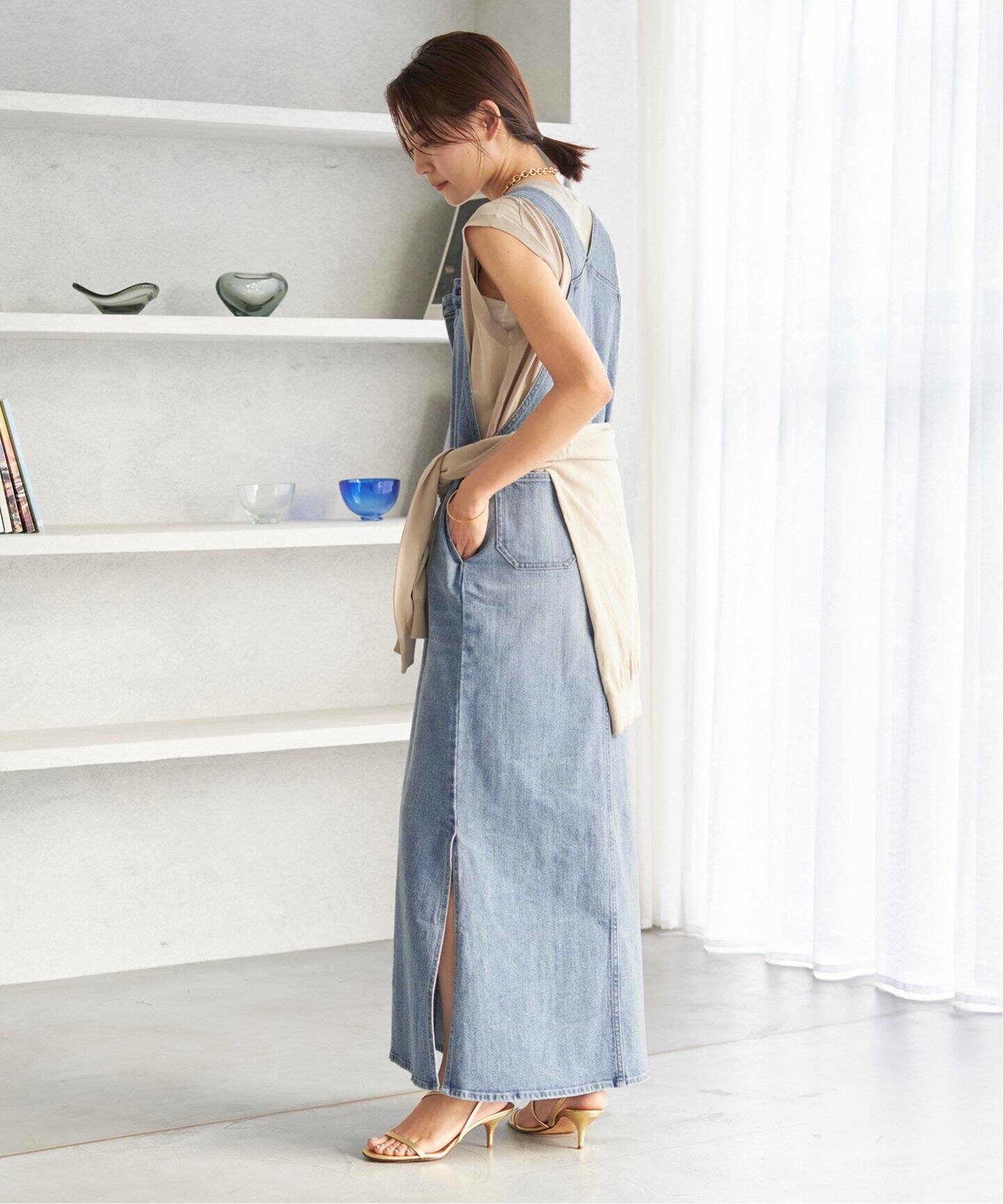 Healthy denim/ヘルシーデニム】 別注 サロペットスカート（サロペット  