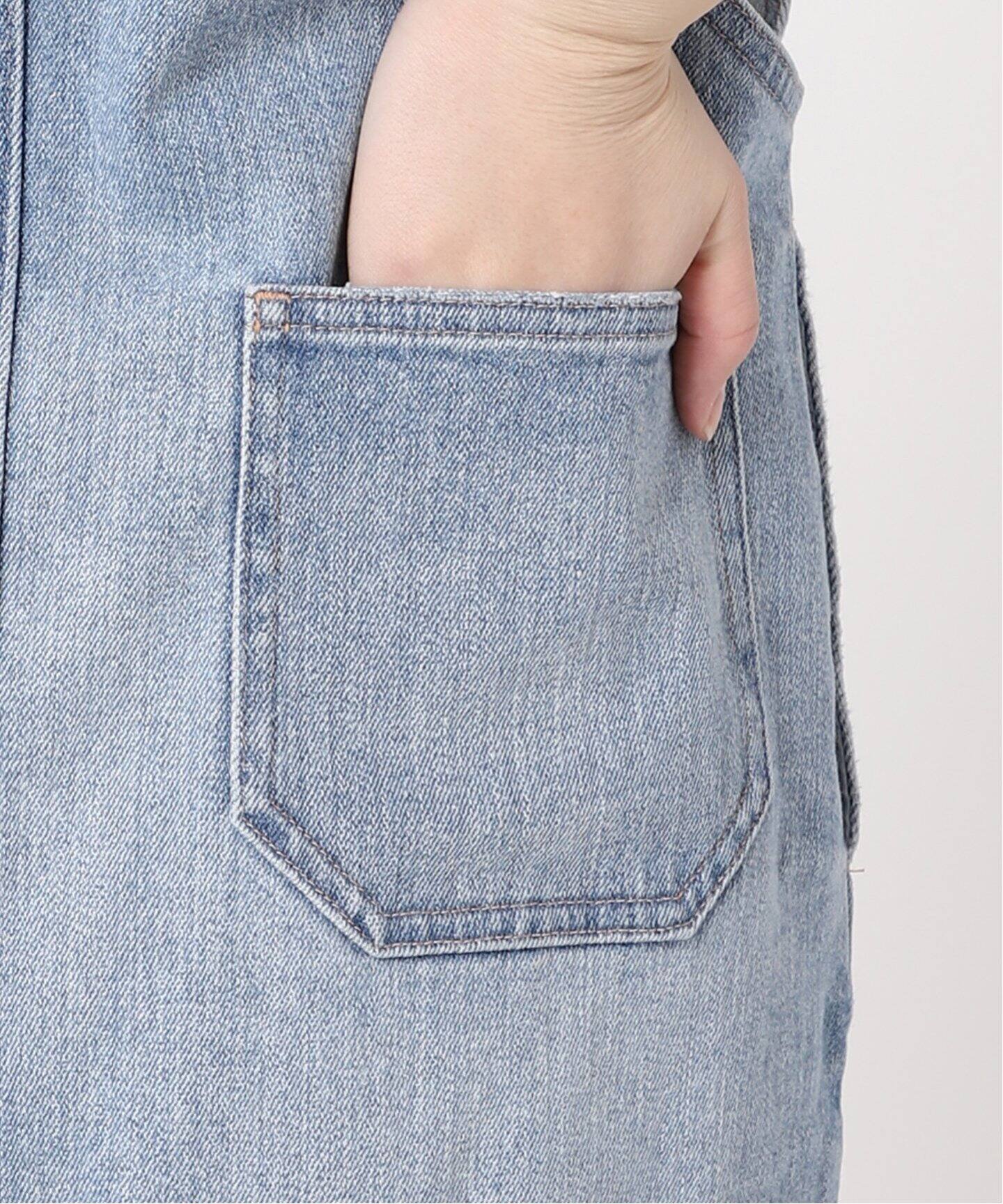 Healthy denim/ヘルシーデニム】 別注 サロペットスカート（サロペット 