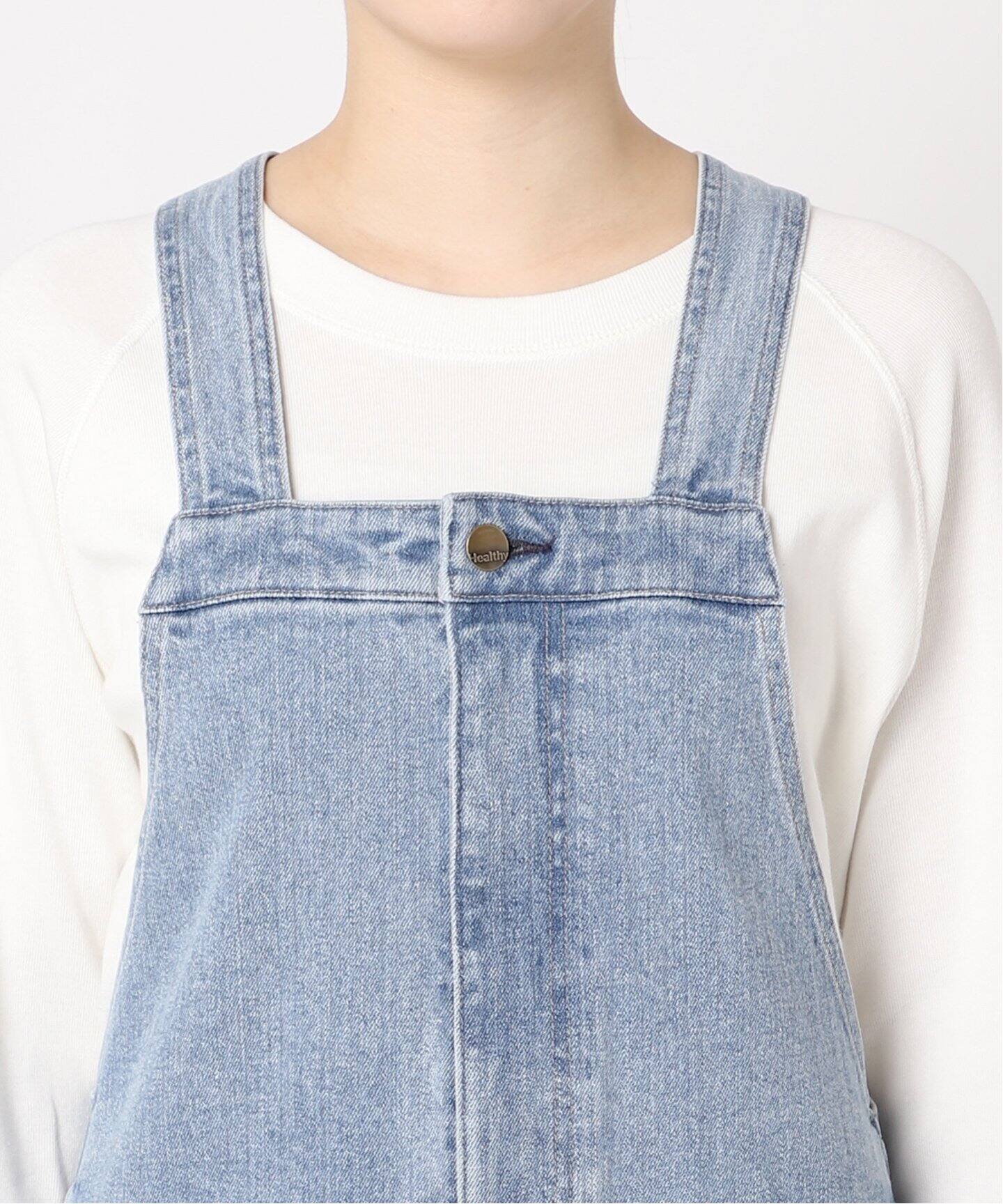 Healthy denim/ヘルシーデニム】 別注 サロペットスカート（サロペット 