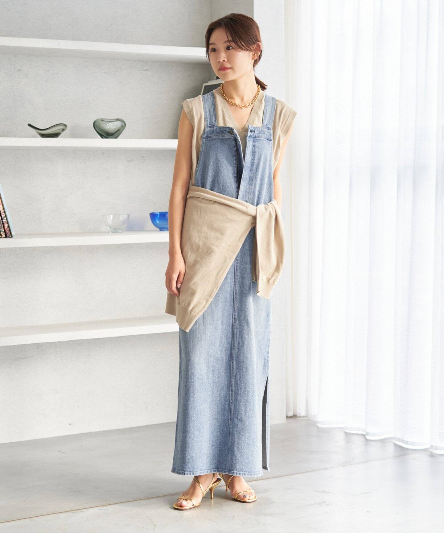 Healthy denim/ヘルシーデニム】 別注 サロペットスカート（サロペット 