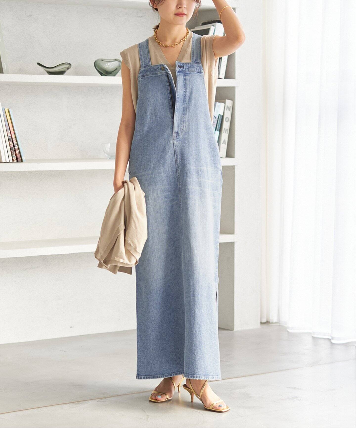 Healthy denim/ヘルシーデニム】 別注 サロペットスカート（サロペット 
