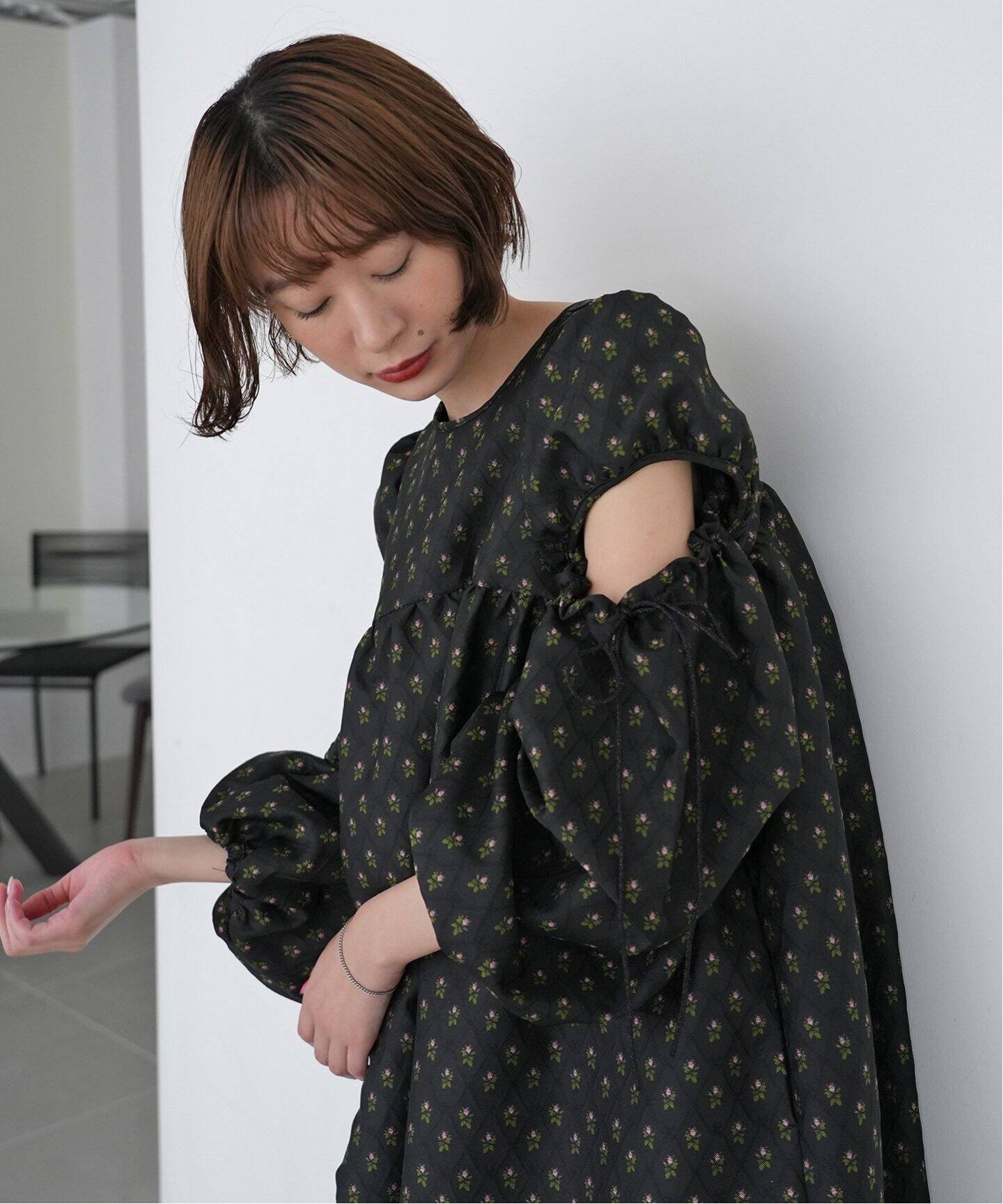 WEB限定》SLOBE citron. フラワーミニドレス（ワンピース）｜SLOBE 