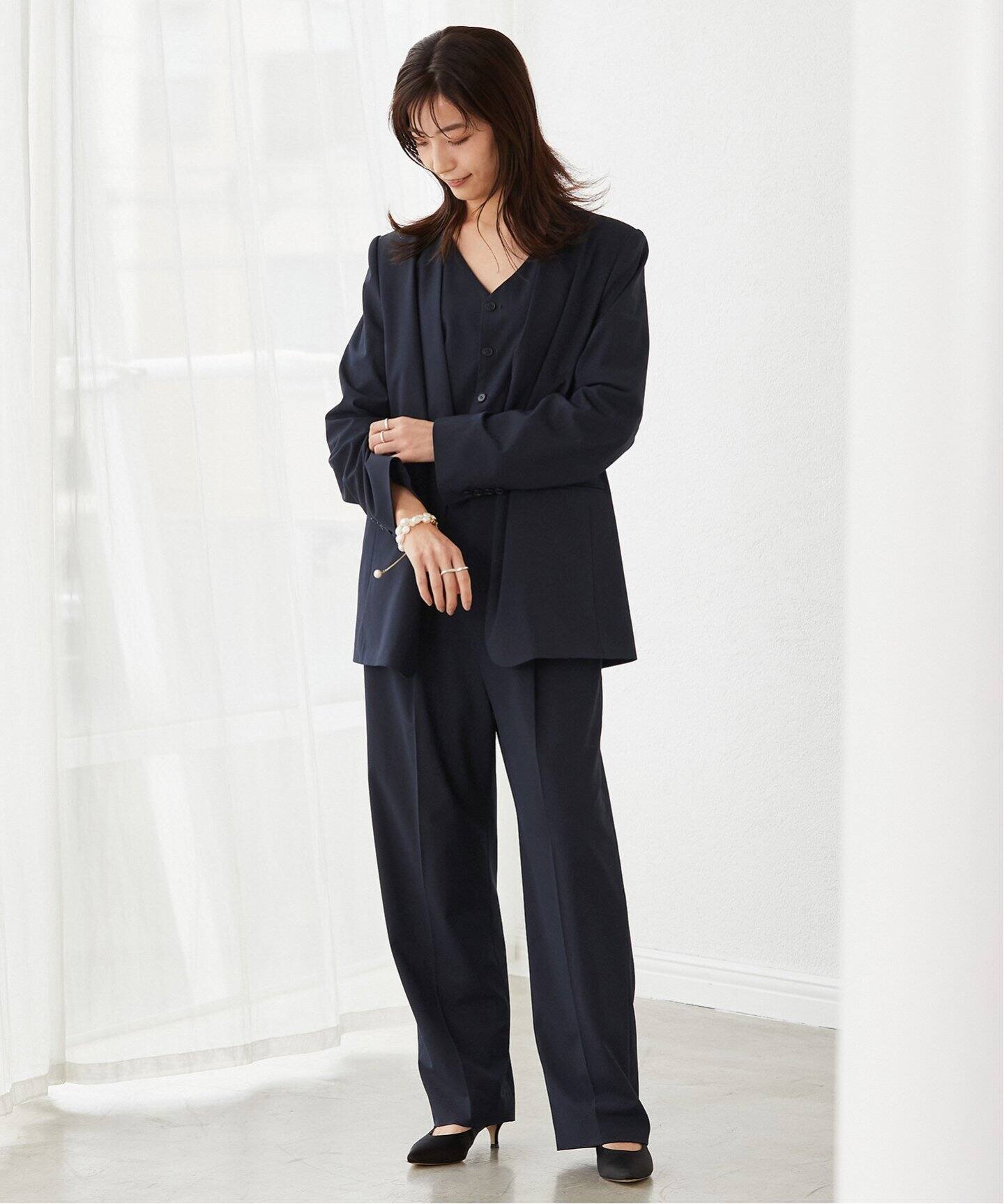 クリーニング済極美品】ヴェルメイユパーイエナ オールインワンスーツ  