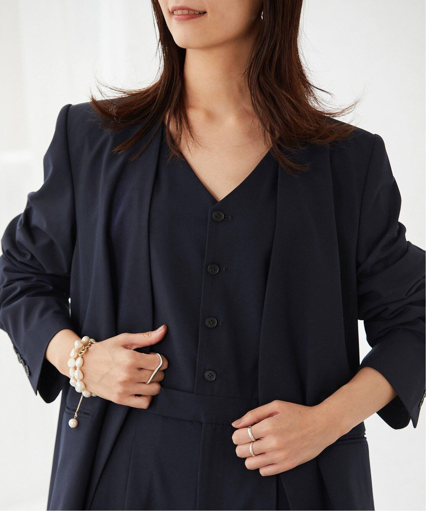 TAKASHI IKEDA x VERMEIL オールインワン スーツ（つなぎ  