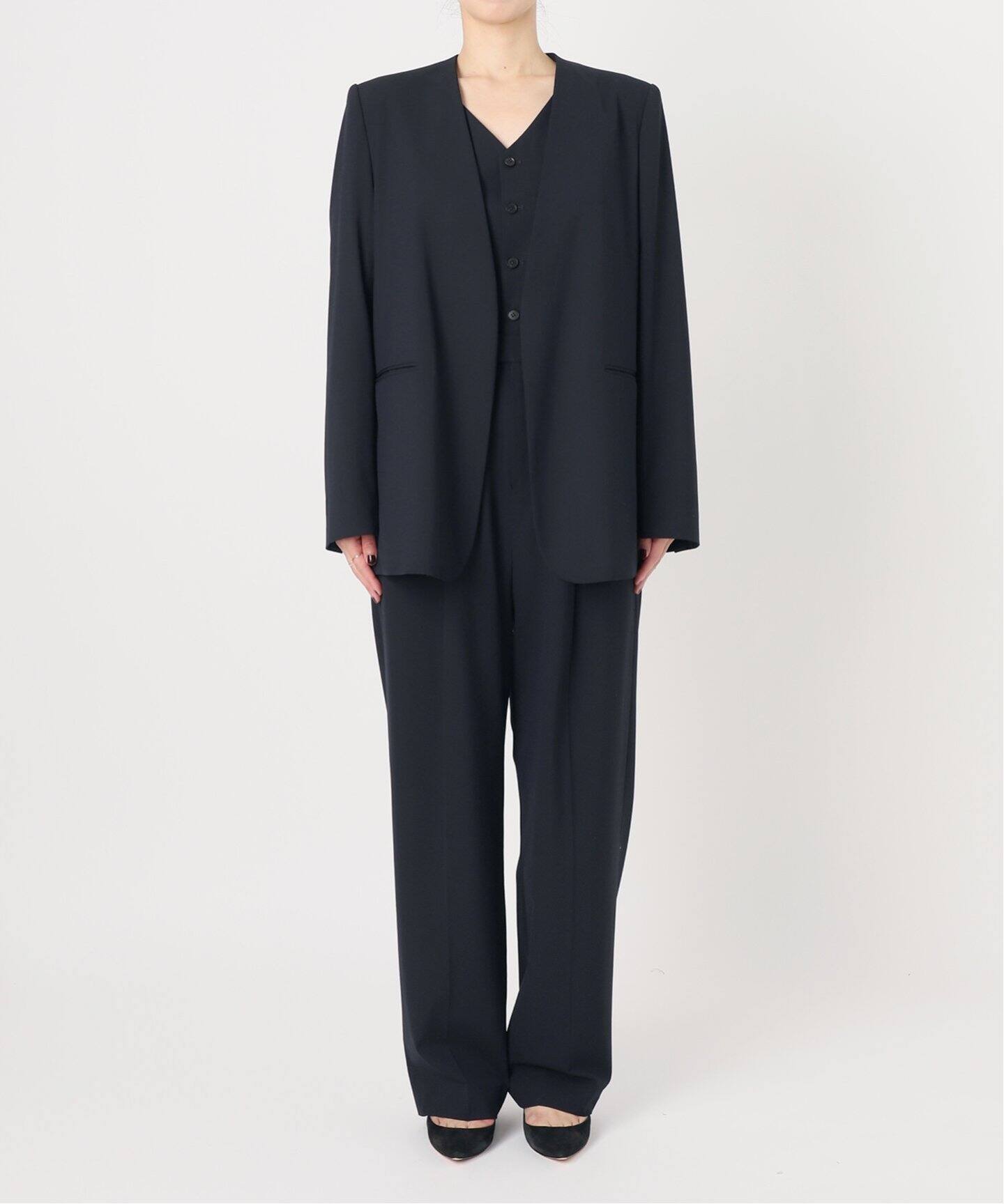 TAKASHI IKEDA x VERMEIL オールインワン スーツ（つなぎ 