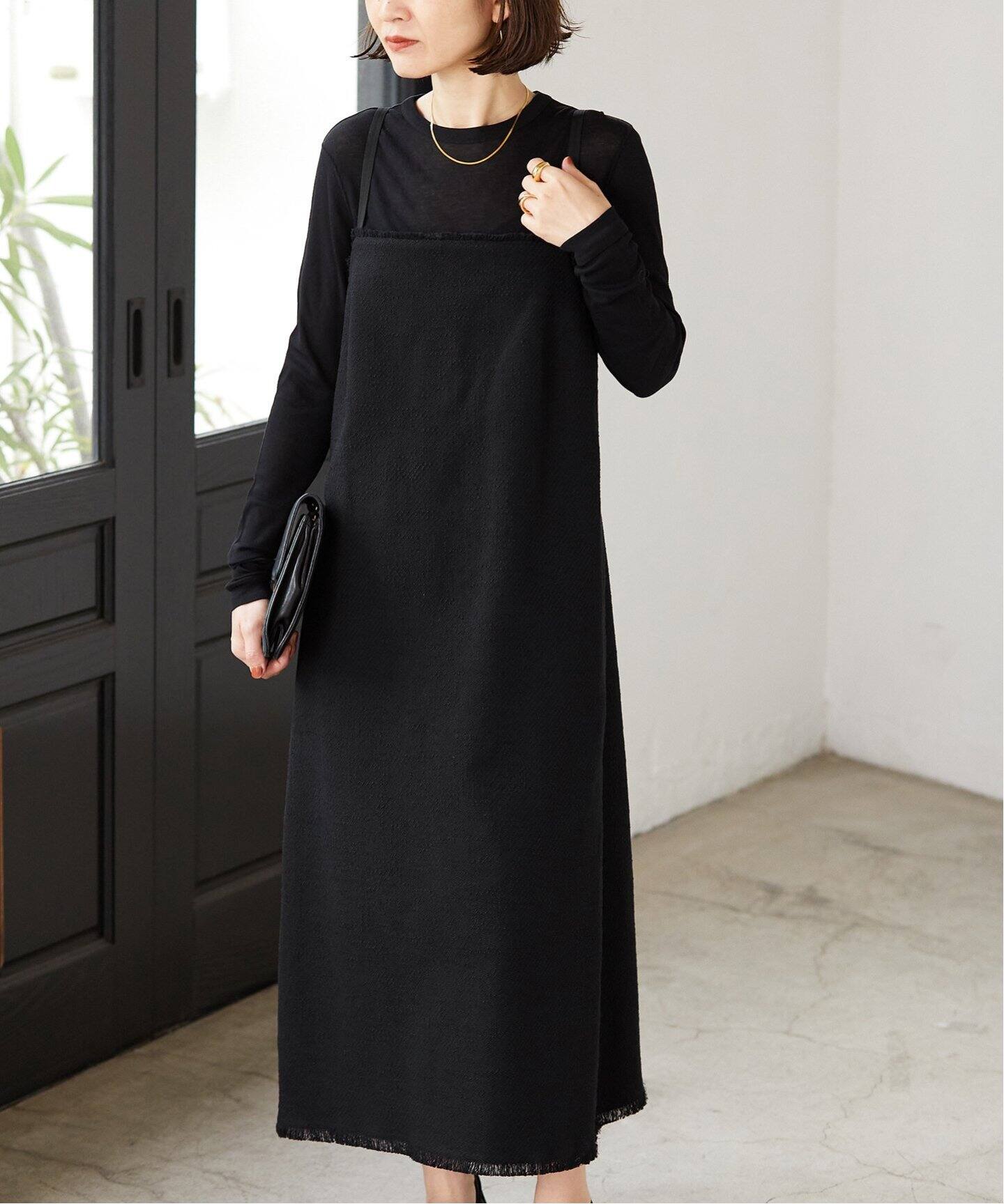 ツイードフリンジキャミワンピース（ワンピース）｜VERMEIL par iena  