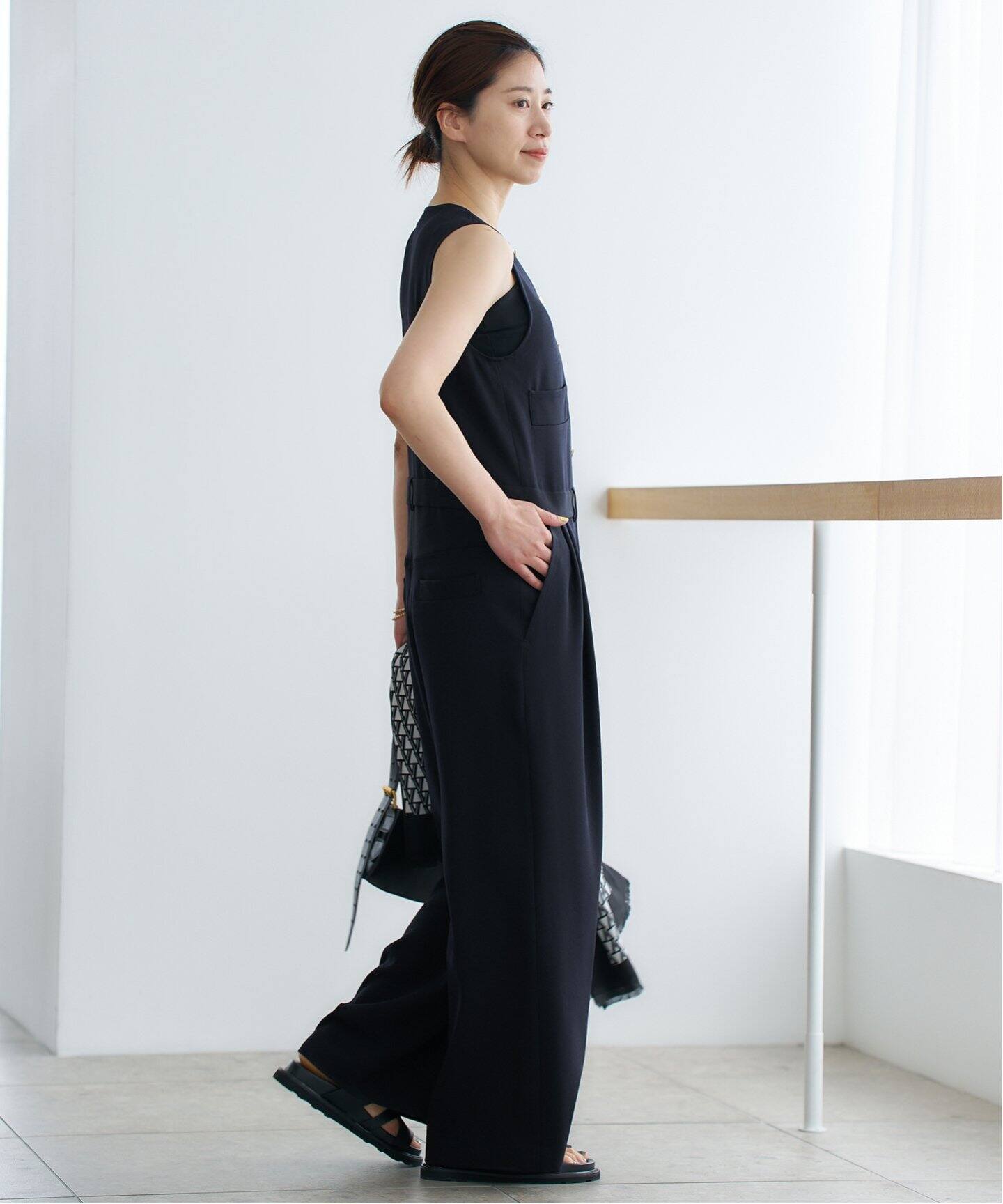 Eドスキンオールインワン（つなぎ／オールインワン）｜VERMEIL par  