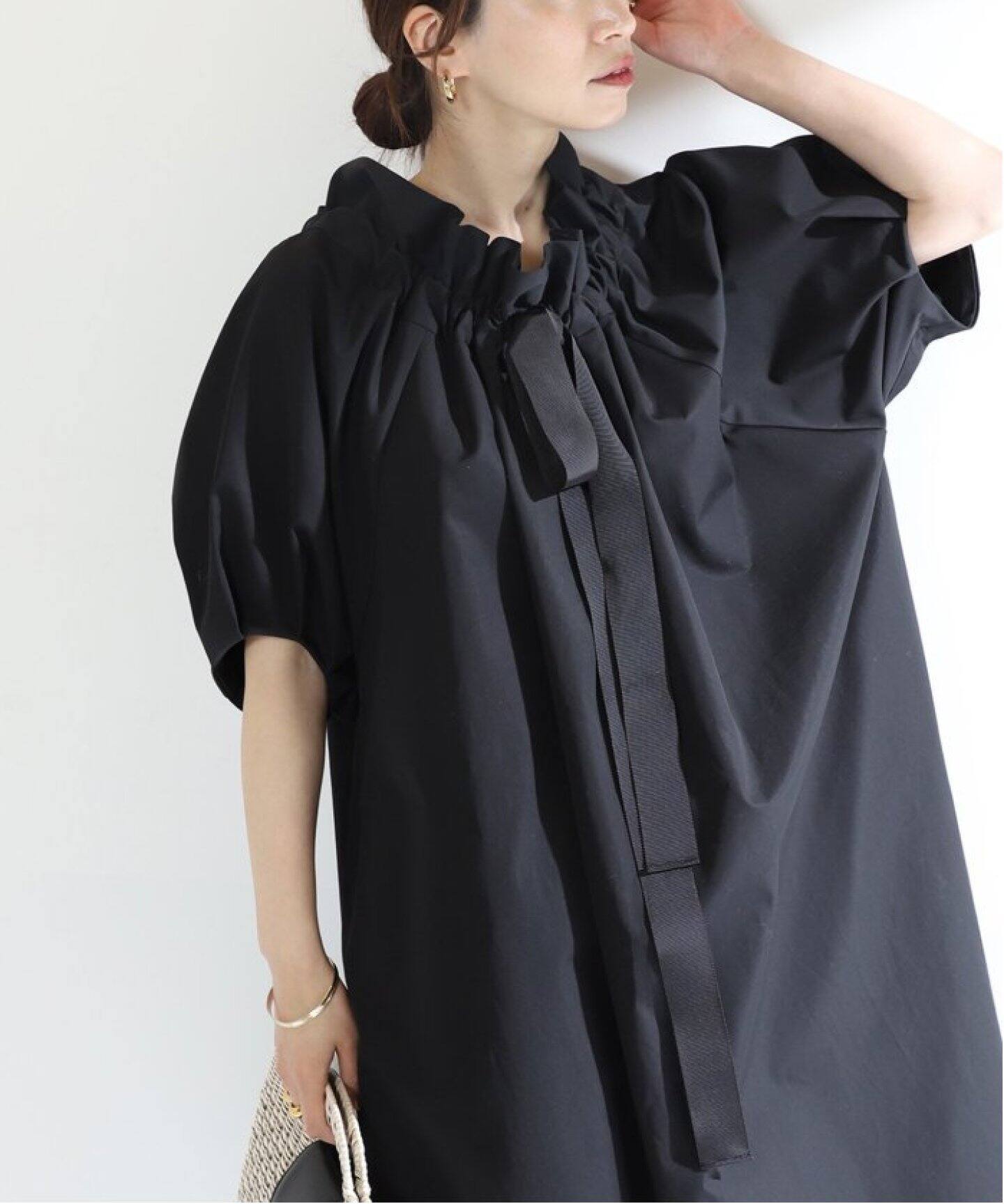 コットントロピカルドロストリボンワンピース（ワンピース）｜VERMEIL  