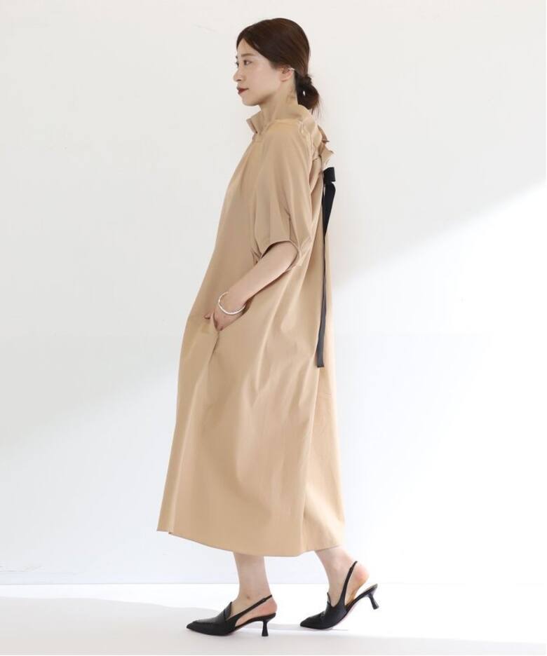 コットントロピカルドロストリボンワンピース（ワンピース）｜VERMEIL  