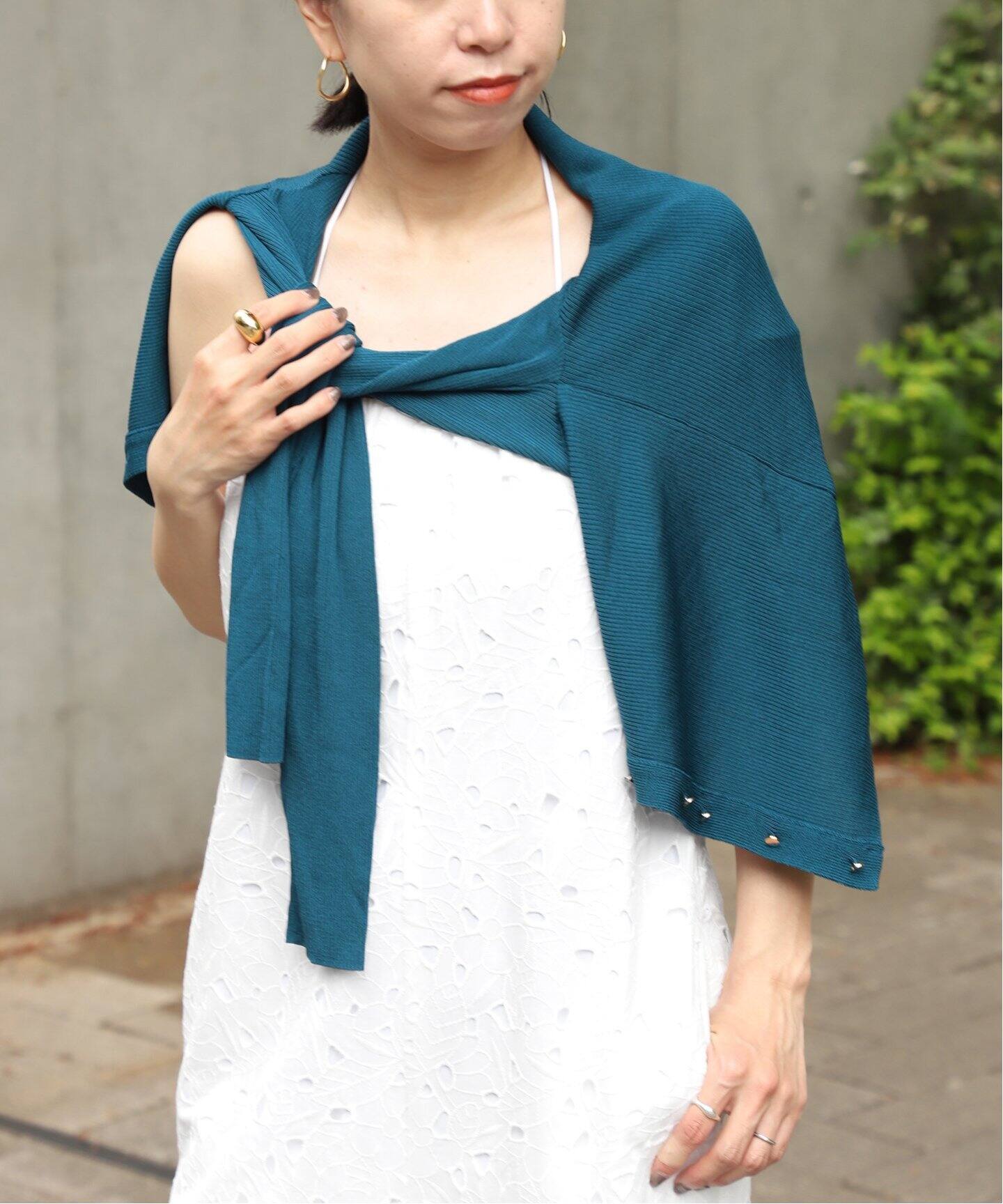 コットン刺繍オールインワン（つなぎ／オールインワン）｜VERMEIL par  