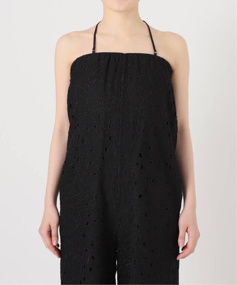 コットン刺繍オールインワン（つなぎ／オールインワン）｜VERMEIL par  