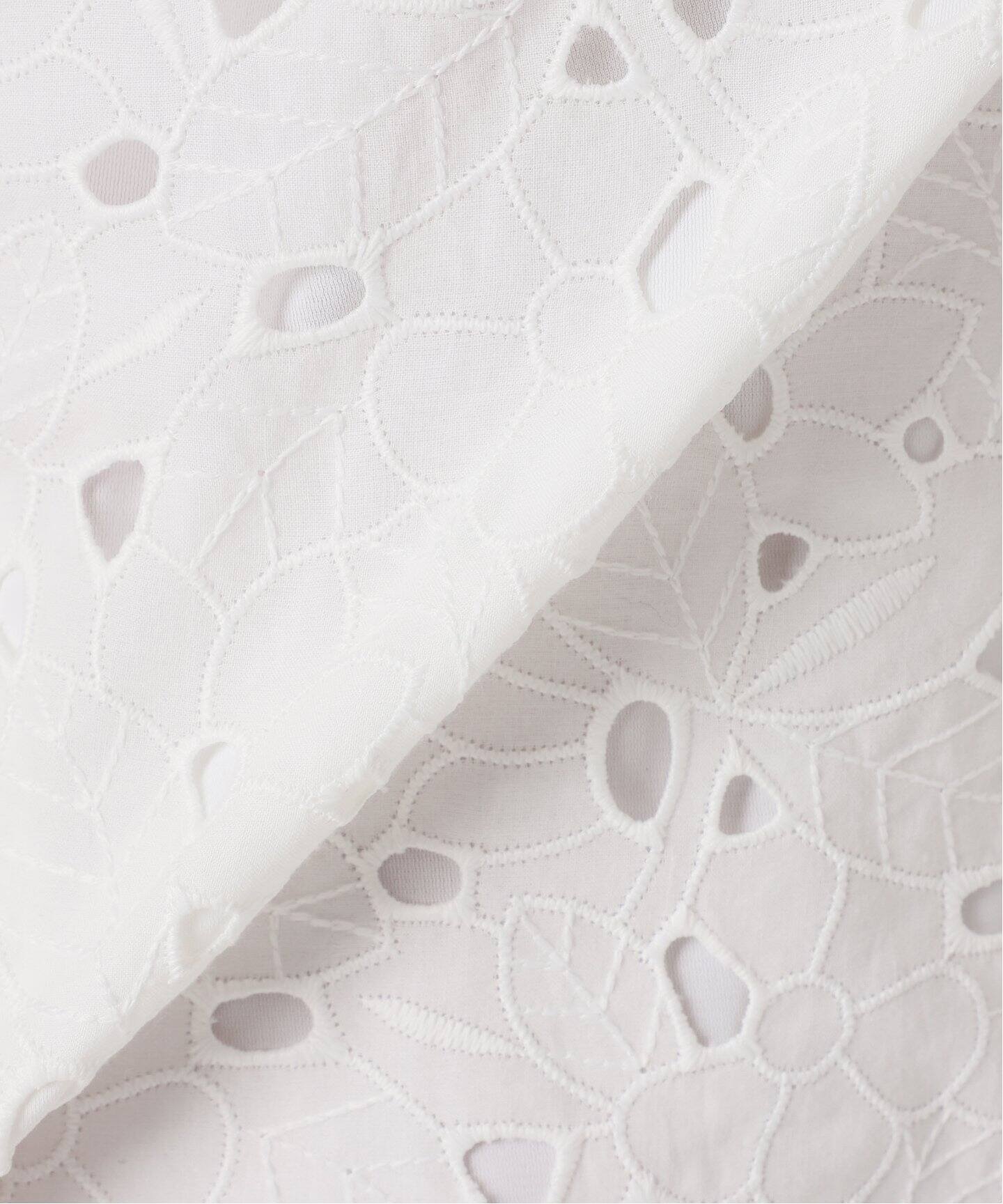 コットン刺繍オールインワン（つなぎ／オールインワン）｜VERMEIL par  