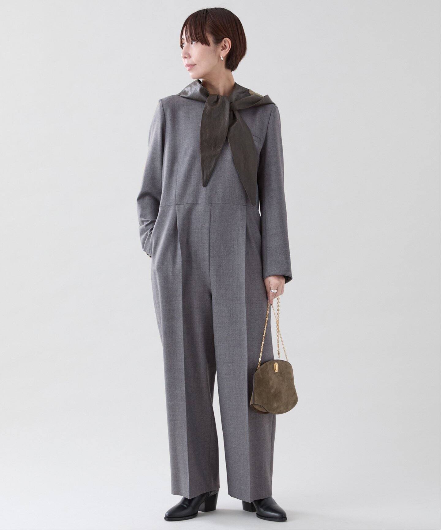 W/P梳毛ライクオールインワン（つなぎ／オールインワン）｜VERMEIL par