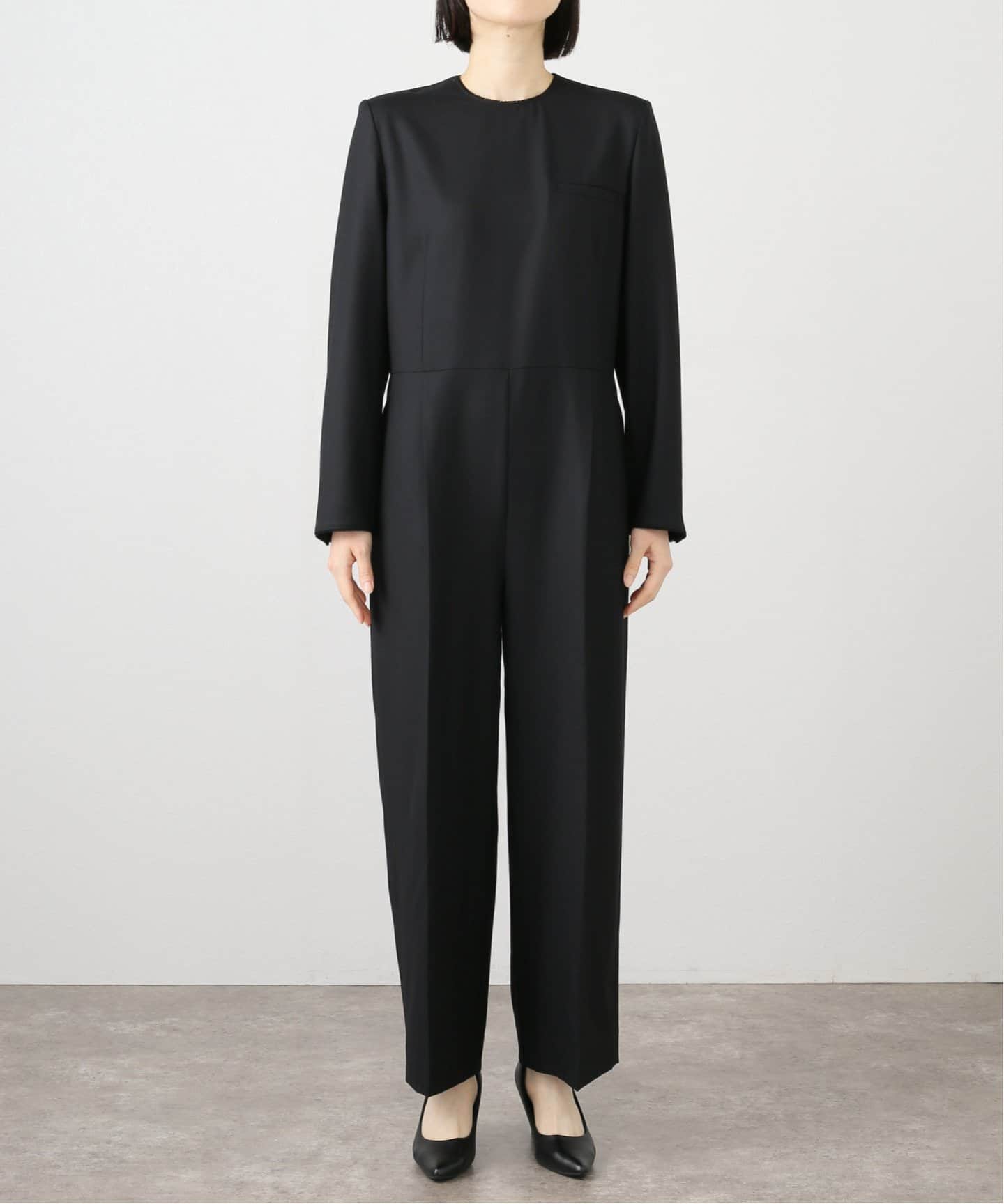 W/P梳毛ライクオールインワン（つなぎ／オールインワン）｜VERMEIL par