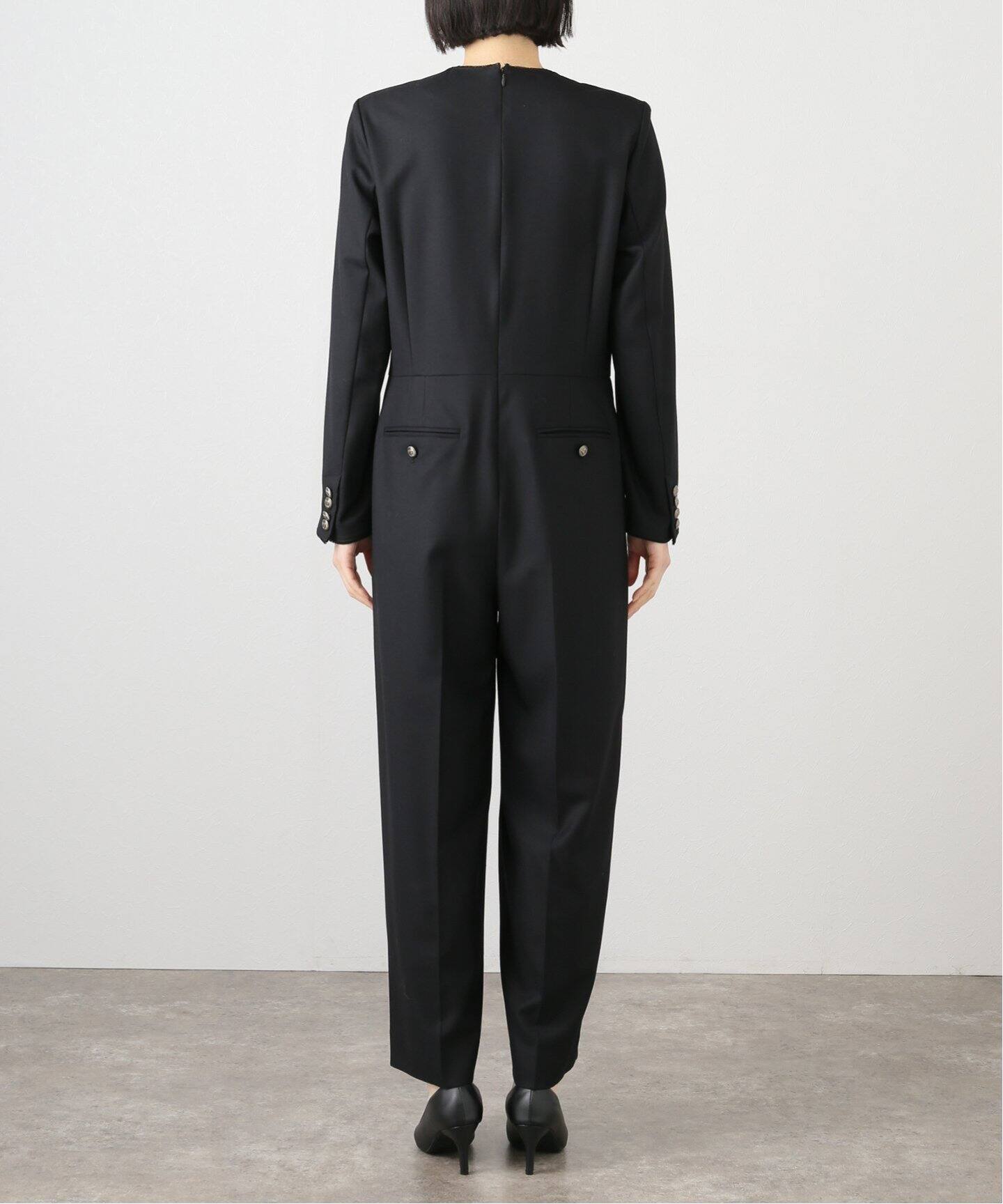 W/P梳毛ライクオールインワン（つなぎ／オールインワン）｜VERMEIL par