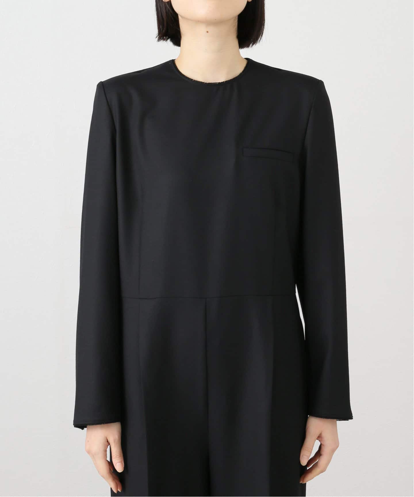 W/P梳毛ライクオールインワン（つなぎ／オールインワン）｜VERMEIL par