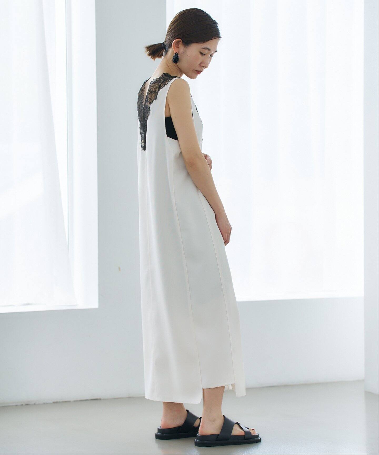 クリアツイルレースワンピース（ワンピース）｜VERMEIL par iena  