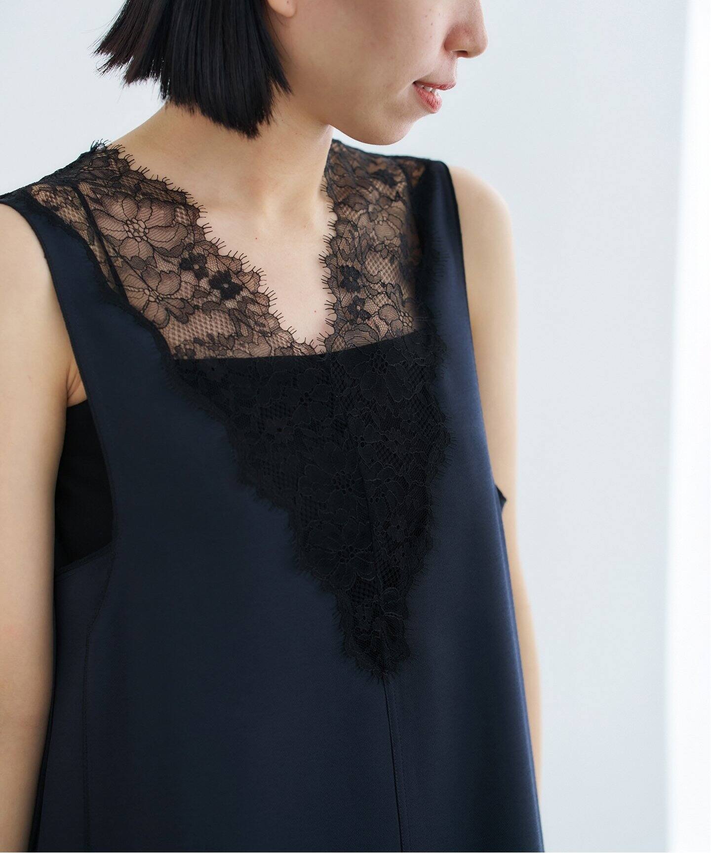 クリアツイルレースワンピース（ワンピース）｜VERMEIL par iena  