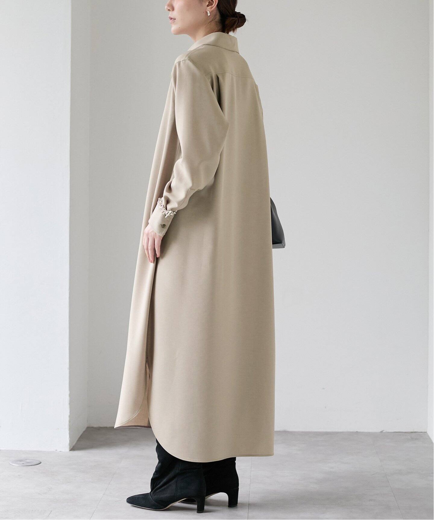 ロングシャツワンピース（シャツワンピース）｜VERMEIL par iena 