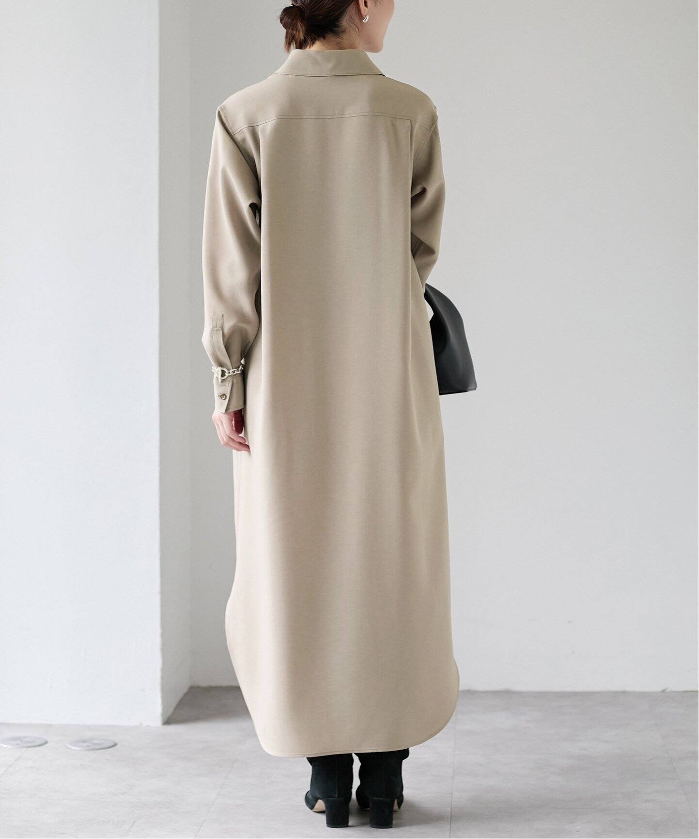 ロングシャツワンピース（シャツワンピース）｜VERMEIL par iena  