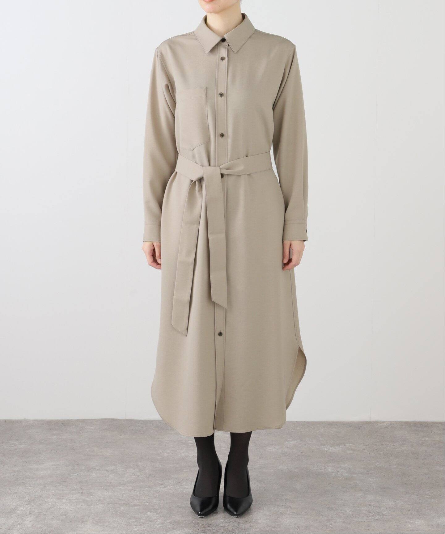 ロングシャツワンピース（シャツワンピース）｜VERMEIL par iena  