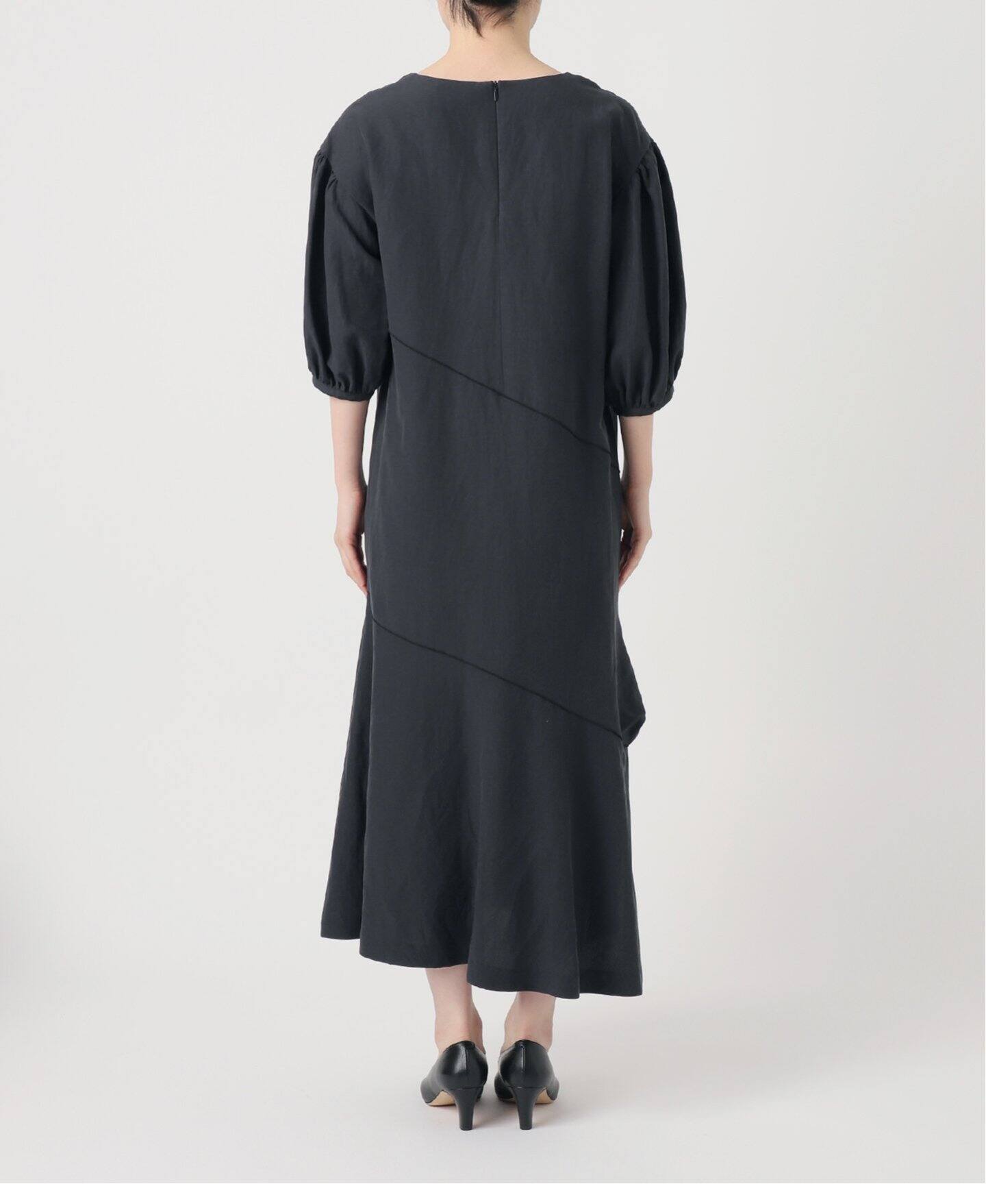 VERMEIL par iena コットントロピカルドロストリボンワンピース 【公式