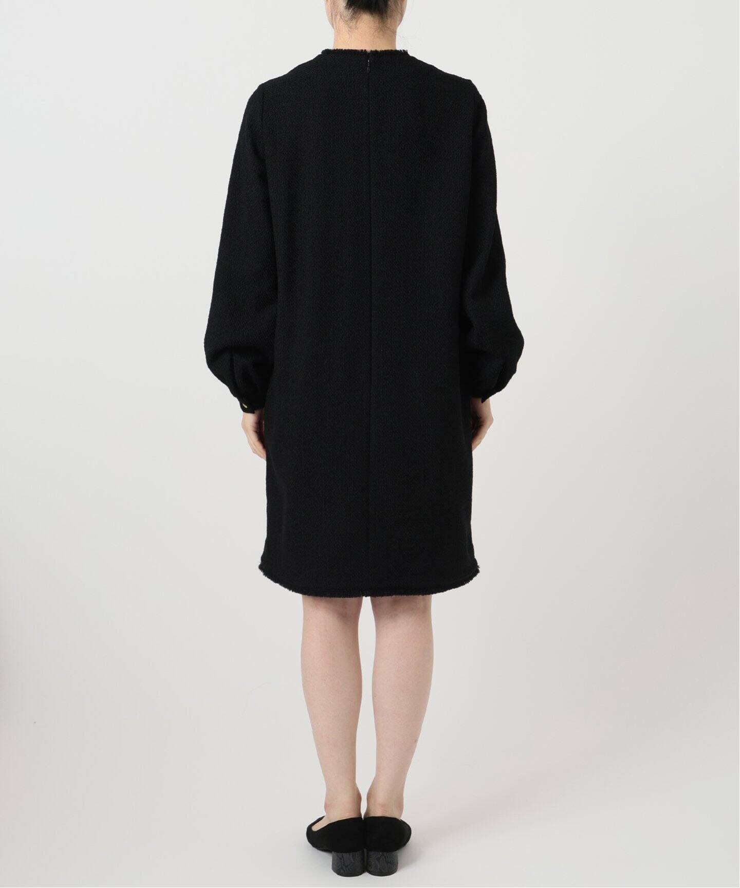 ツイードフリルワンピース（ワンピース）｜VERMEIL par iena