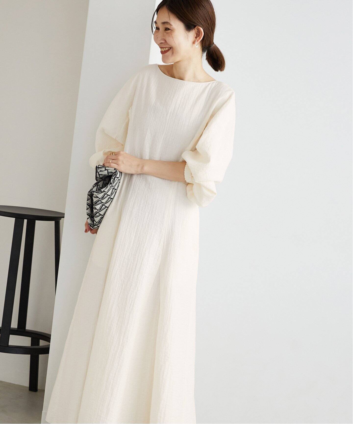 トリプルクロスフレアワンピース（ワンピース）｜VERMEIL par iena  