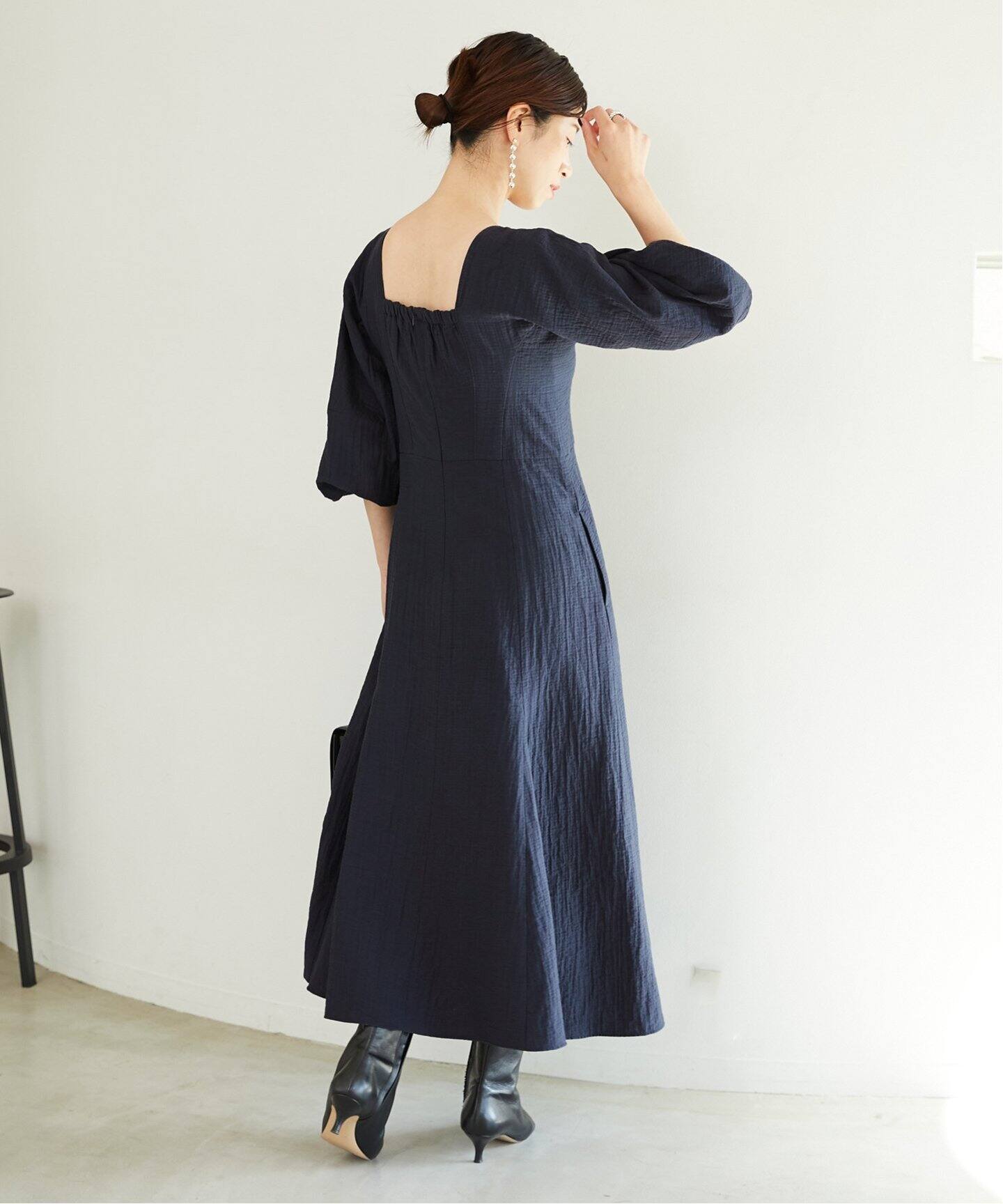 トリプルクロスフレアワンピース（ワンピース）｜VERMEIL par iena  