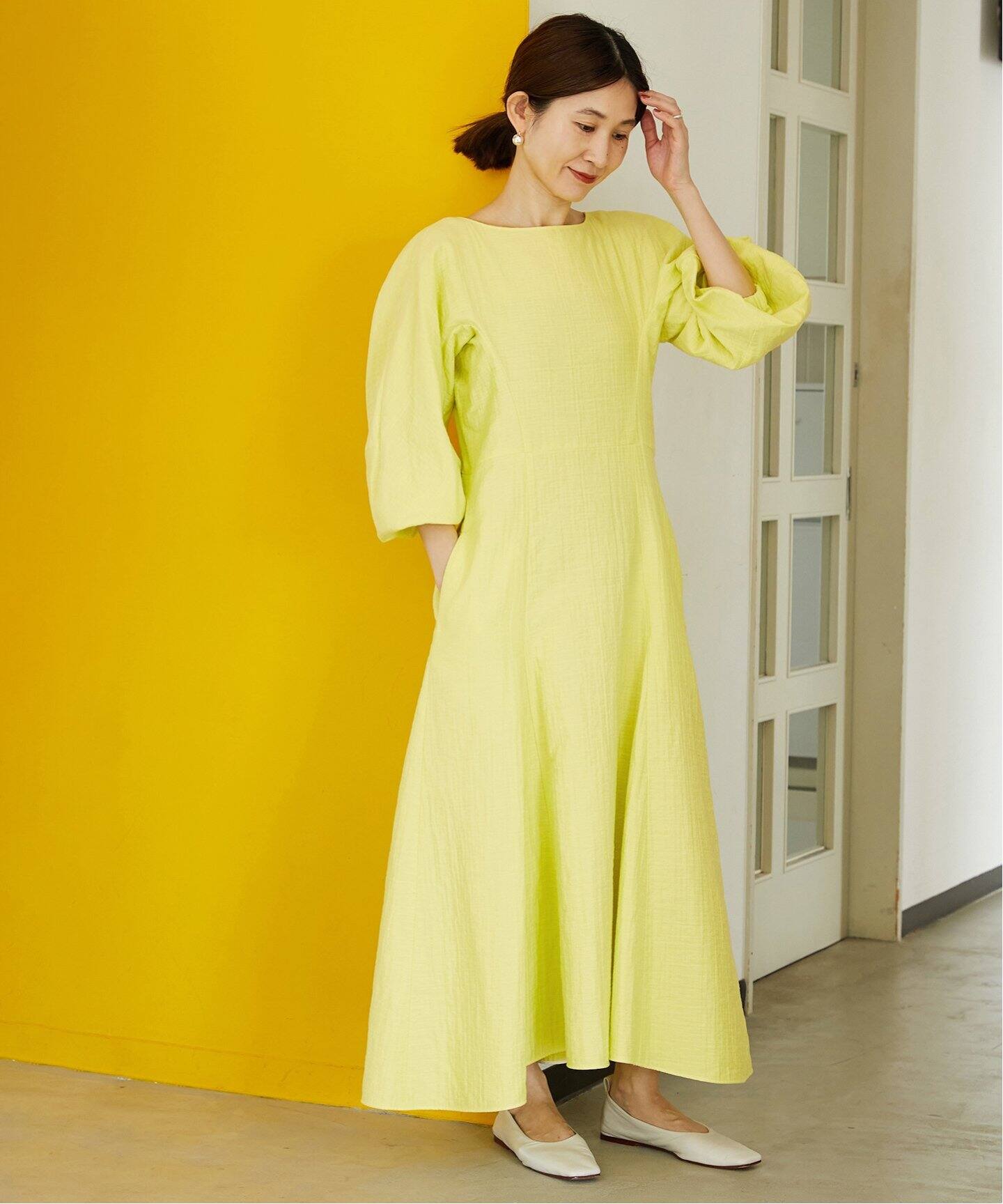 トリプルクロスフレアワンピース（ワンピース）｜VERMEIL par iena  