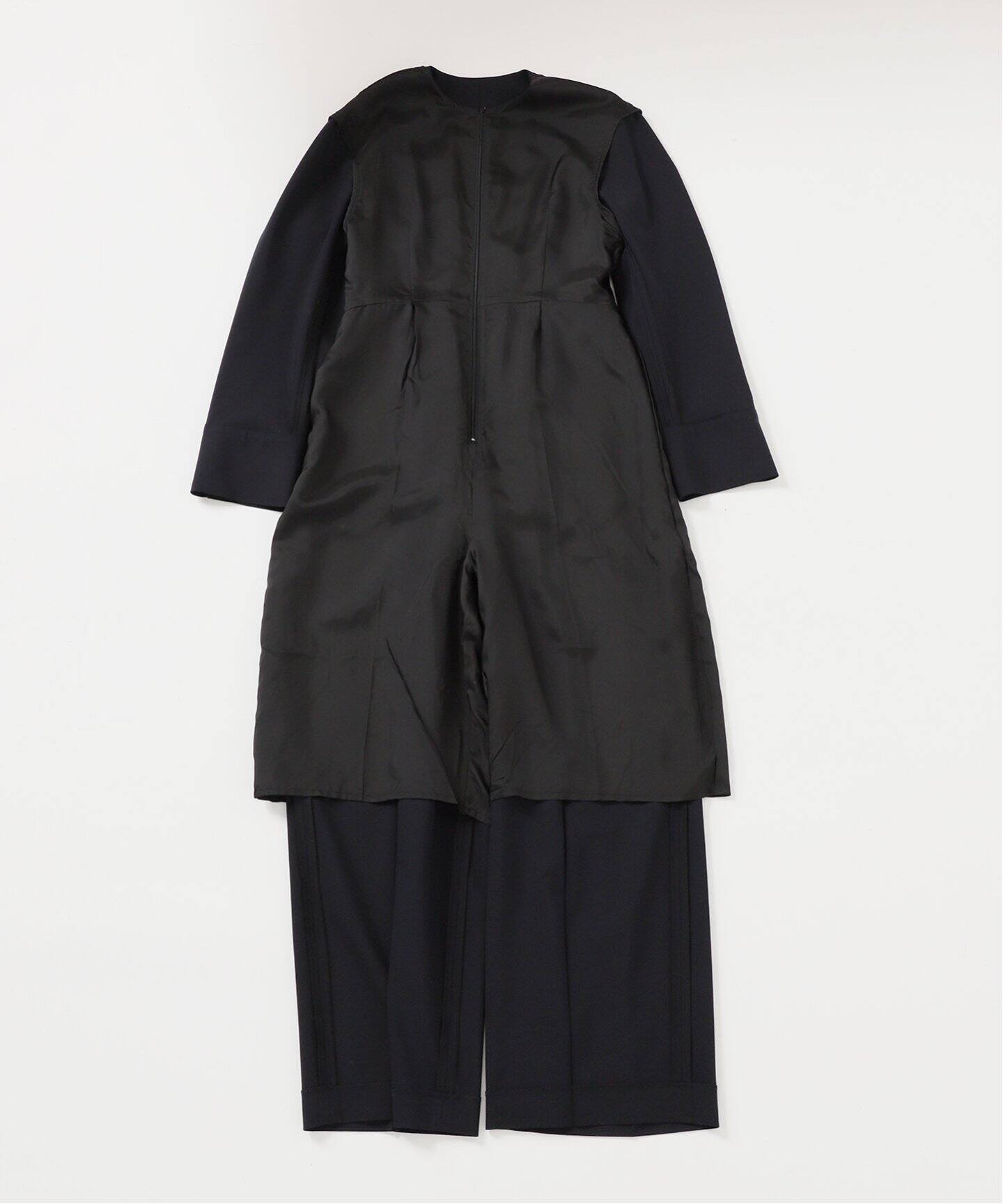 ストレッチ WOOLオールインワン（つなぎ／オールインワン  