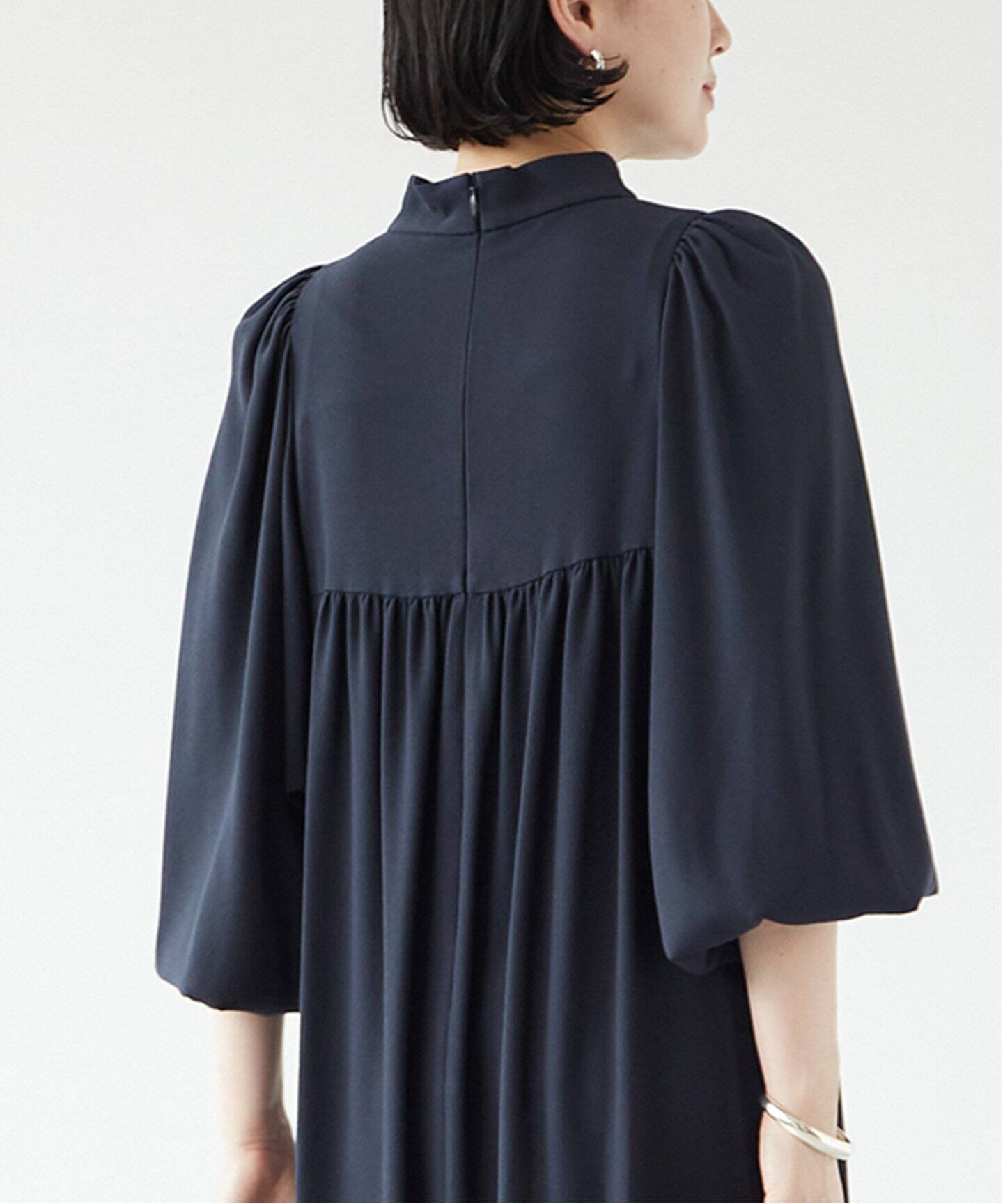 追加2》アセテートバックサテンジョーゼットワンピース（ワンピース  