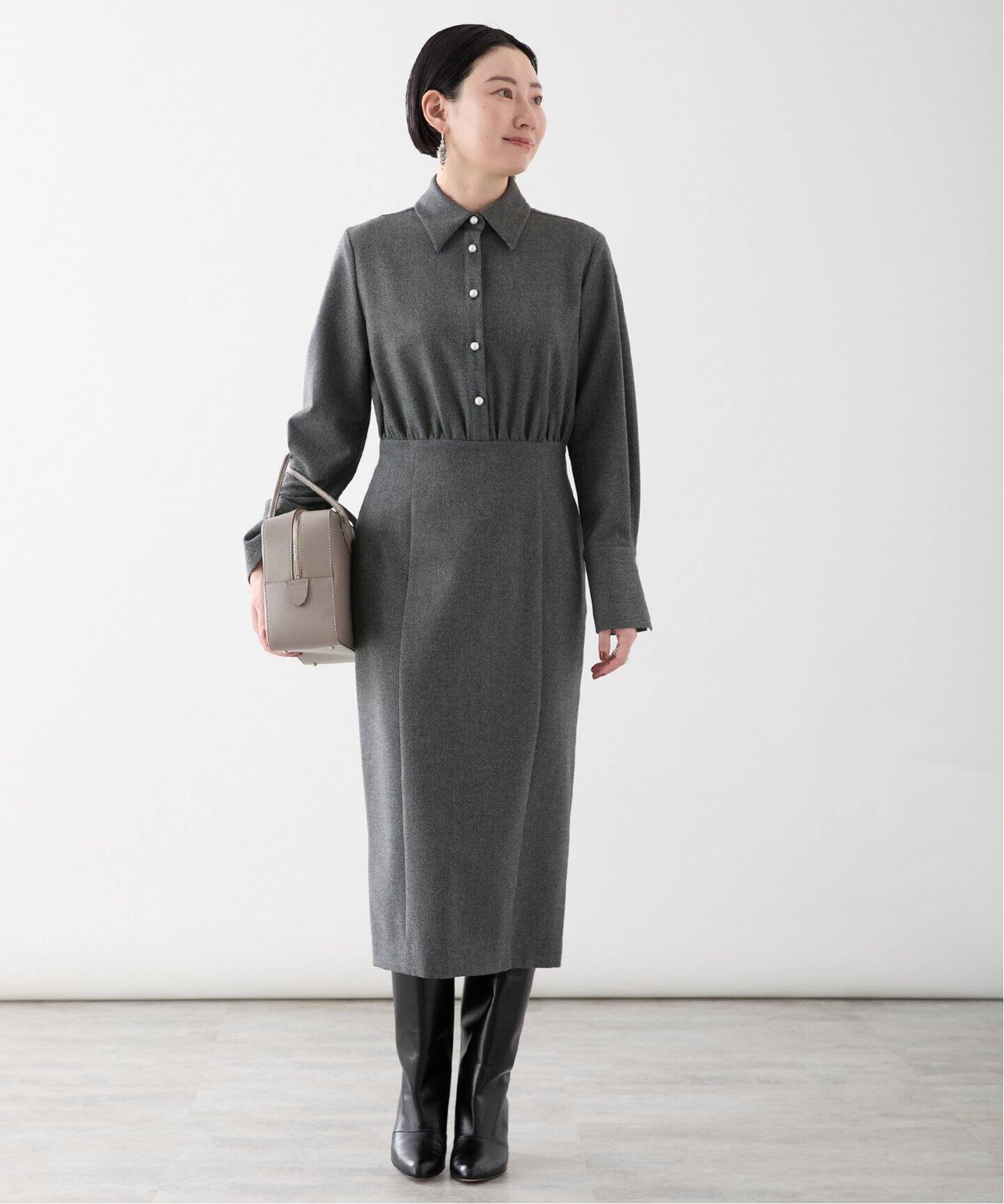 ROOM NO.8 BLACK （ルームエイトブラック） SHIRTS ドレス BR8O-237 