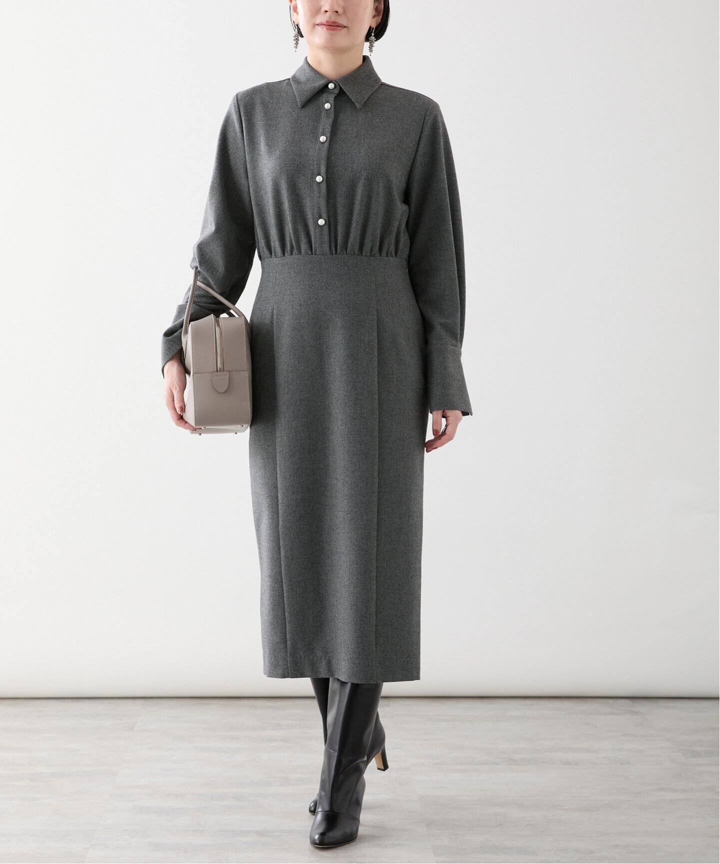 ROOM NO.8 BLACK （ルームエイトブラック） SHIRTS ドレス BR8O-237  