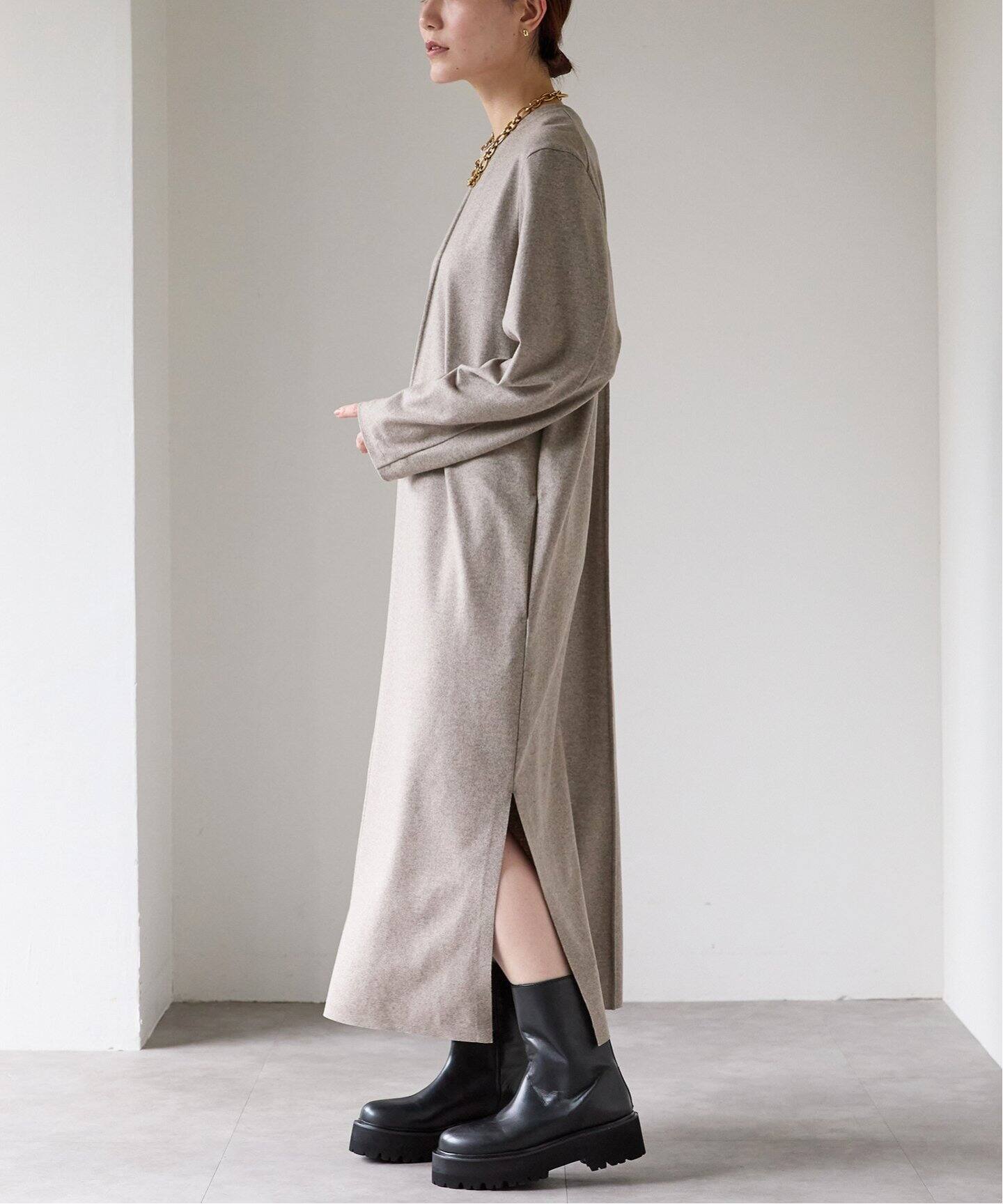 ATON（エイトン） Merino College Jersey ドレス OPAGCW0901