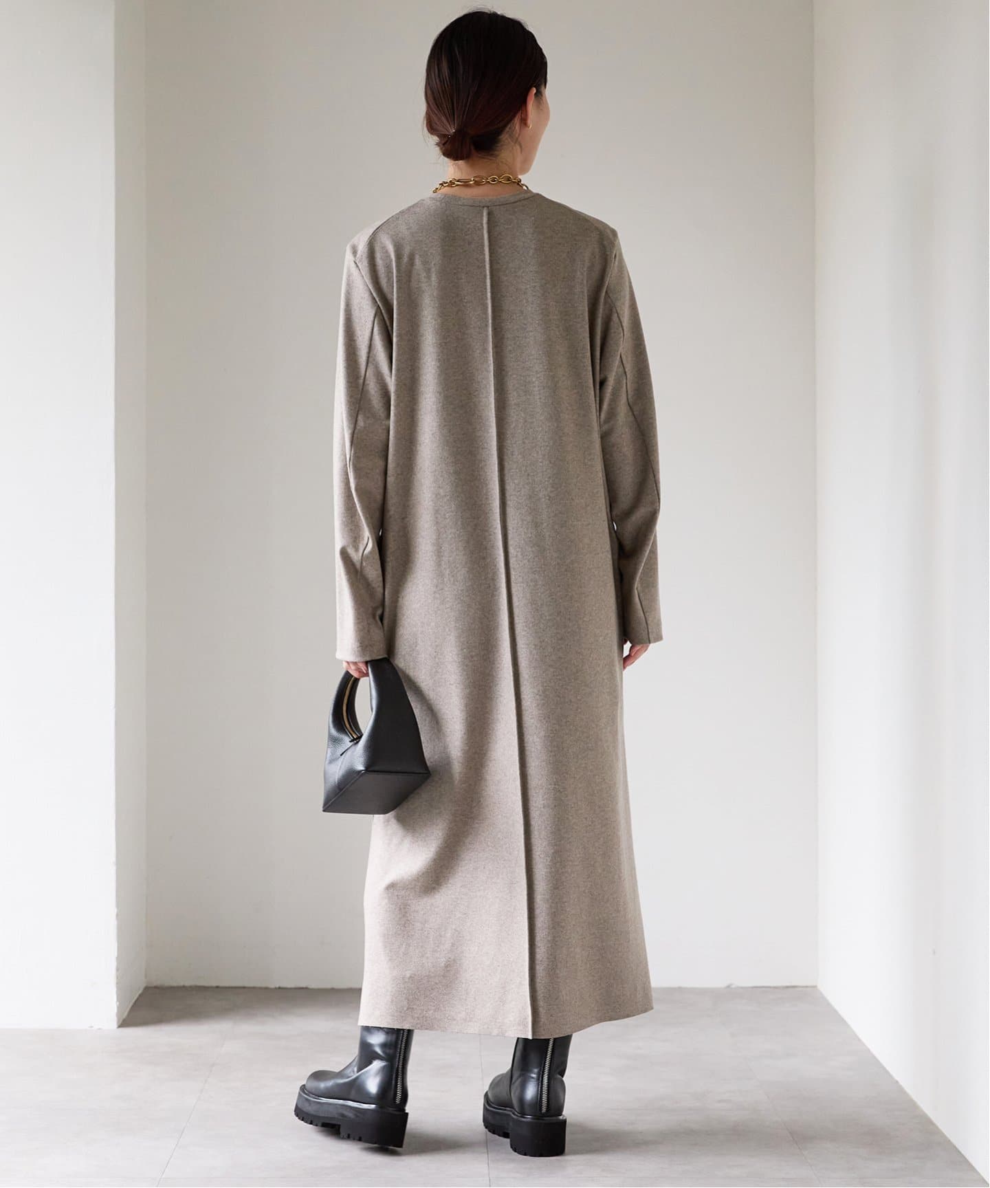 ATON（エイトン） Merino College Jersey ドレス OPAGCW0901