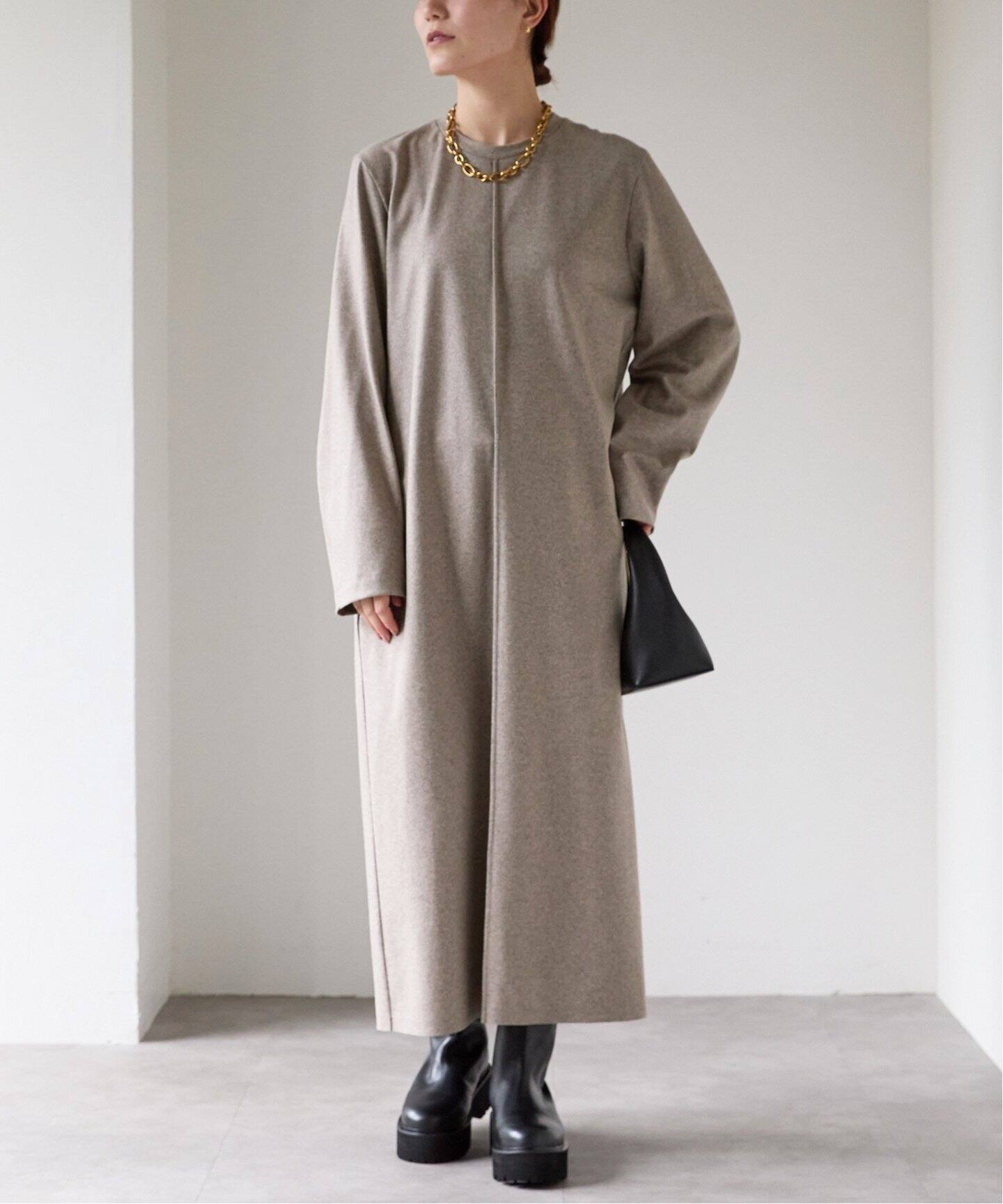 ATON（エイトン） Merino College Jersey ドレス OPAGCW0901 