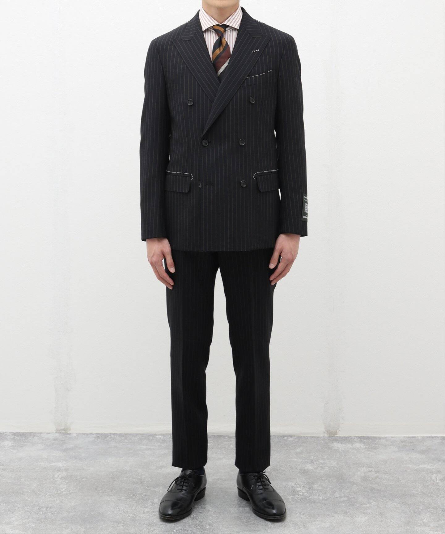 DORMEUIL】D.CFT ダブルブレスト 6ボタン ジャケット（スーツ 