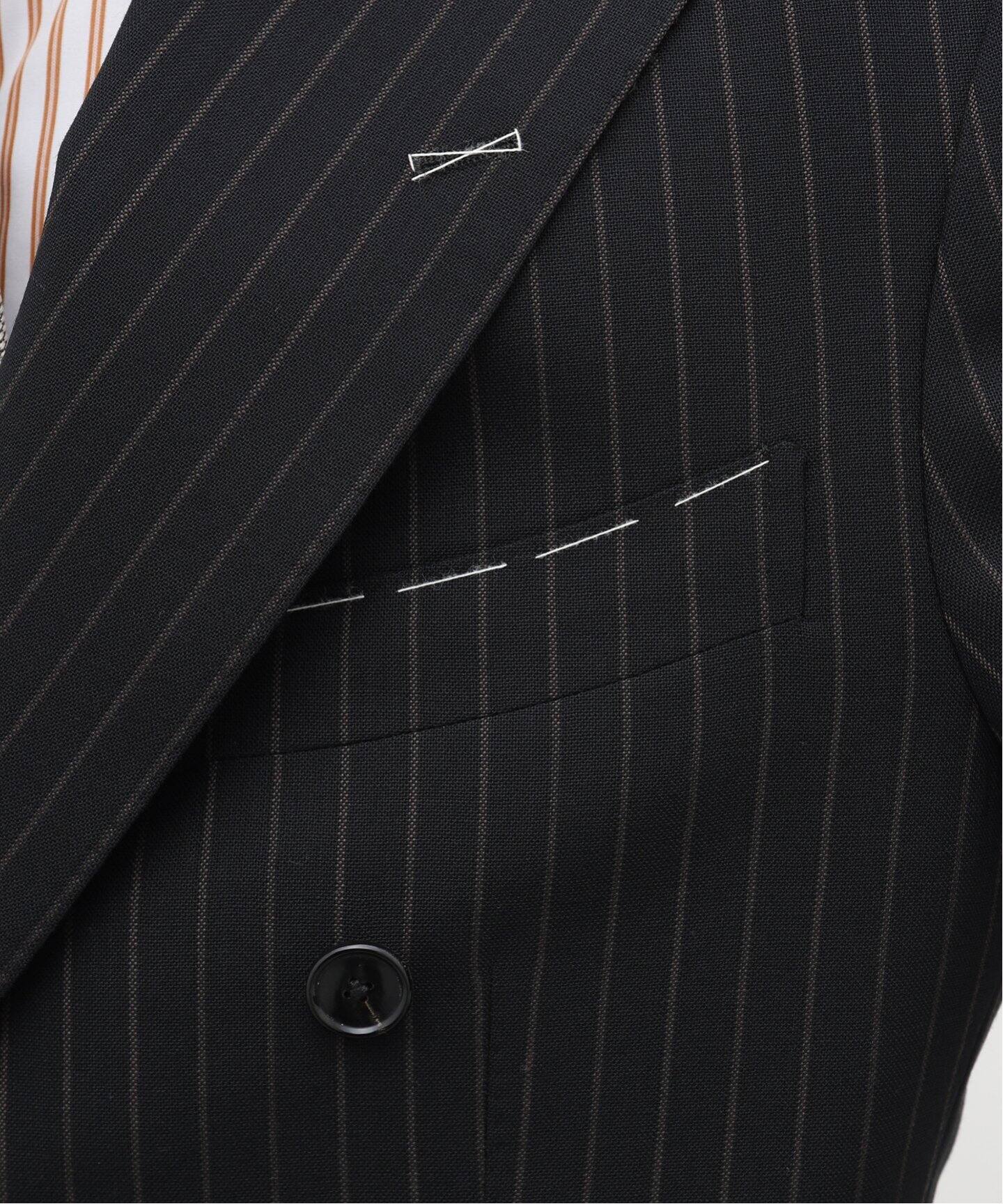 DORMEUIL】D.CFT ダブルブレスト 6ボタン ジャケット（スーツ 