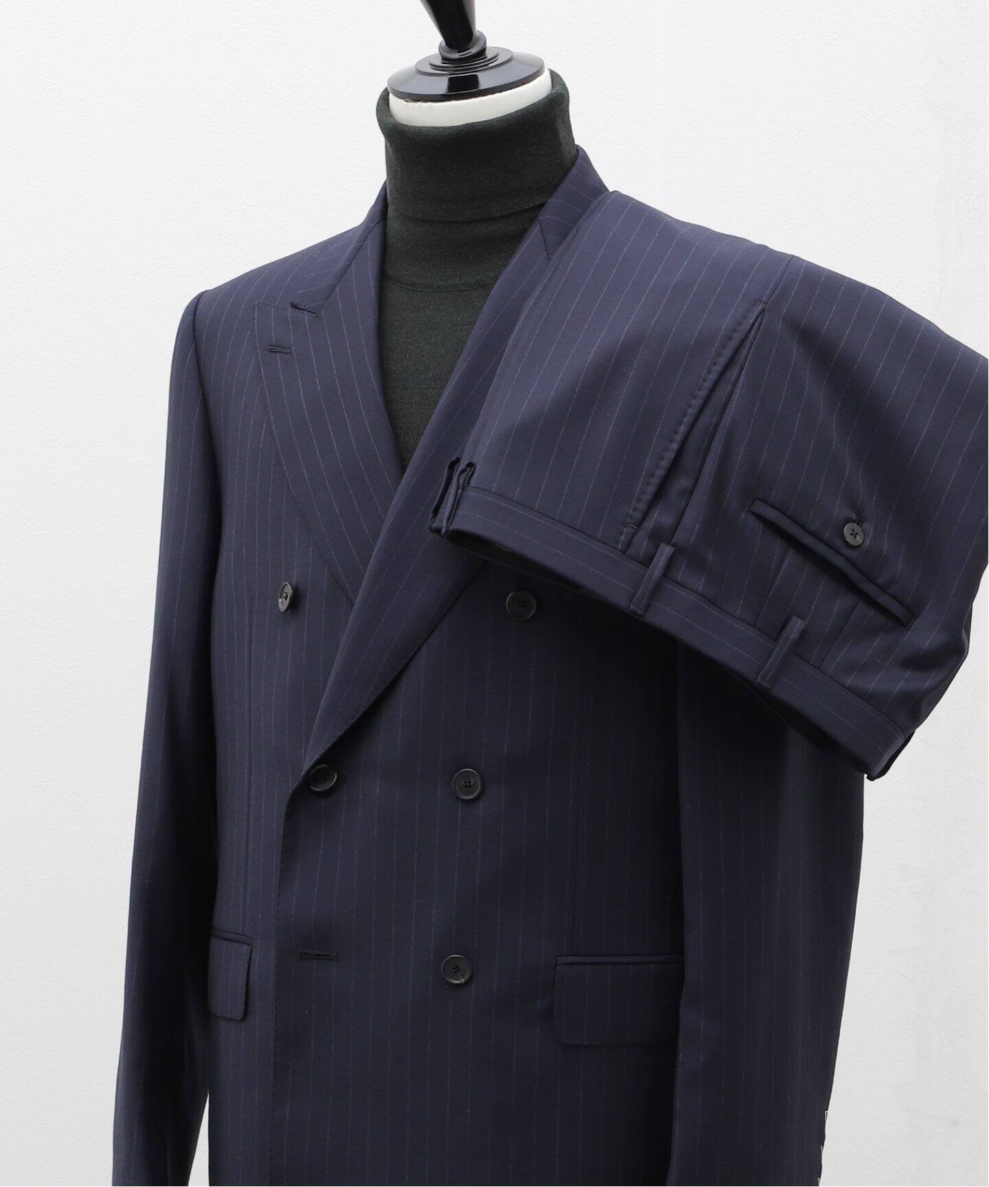 CARUSO(カルーゾ) NORMA Stripe Suit LN1JD612F/PE0B01（スーツ 