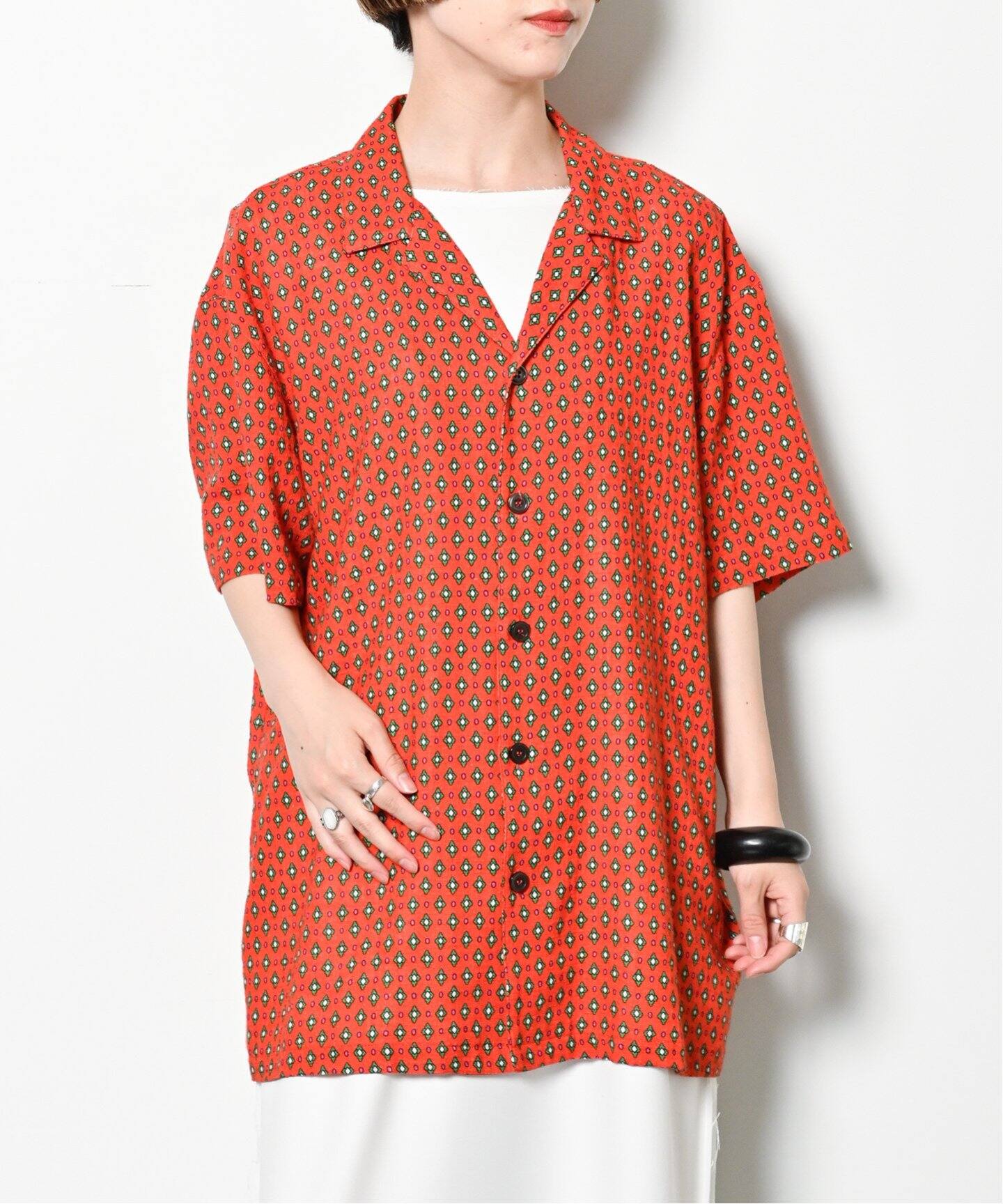 WAXMAN BROTHERS Hawaii shirt [RED]：シャツ（シャツ／ブラウス 