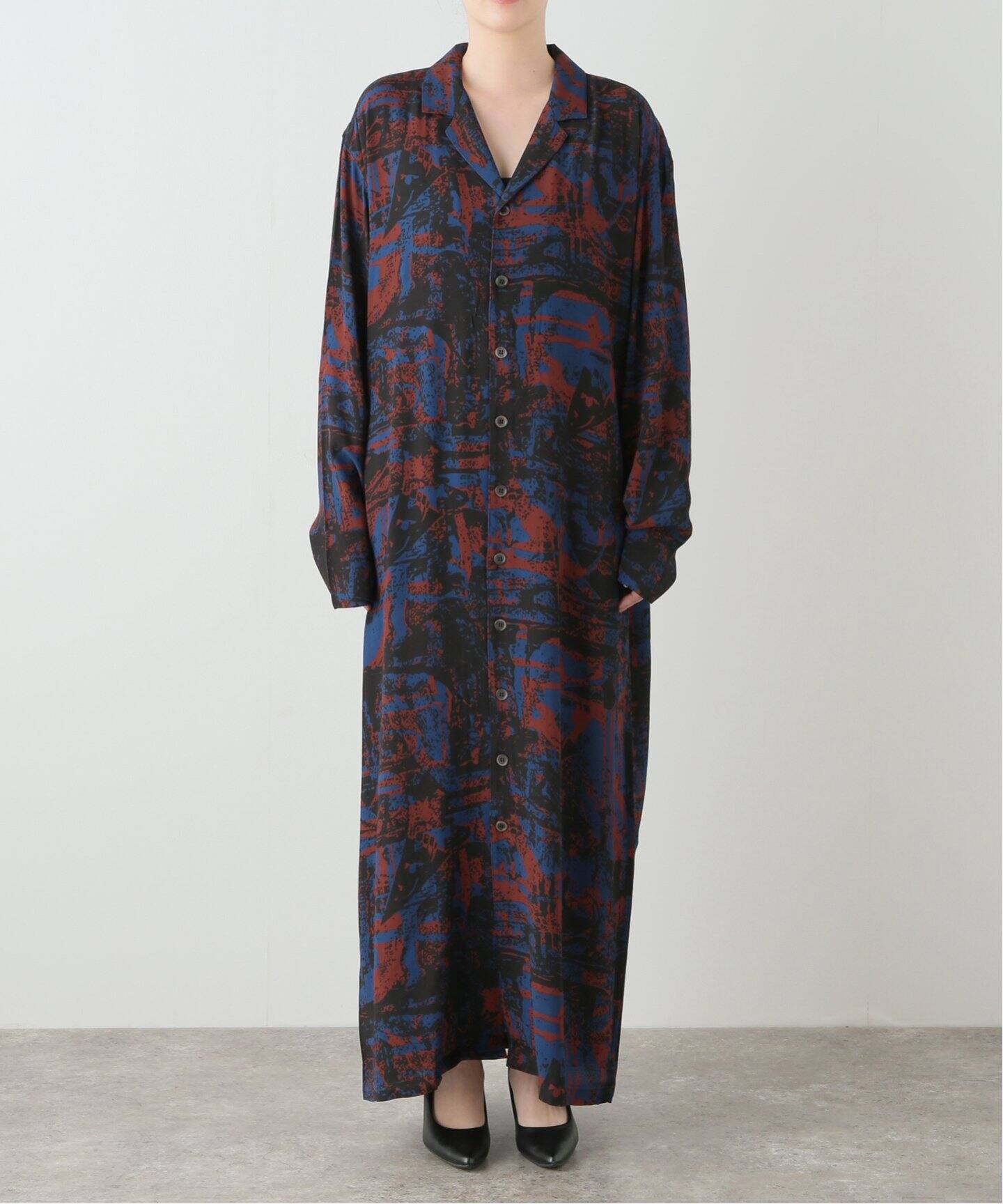 WAXMAN BROTHERS 別注 GOWN DRESS：ワンピース（シャツ／ブラウス  