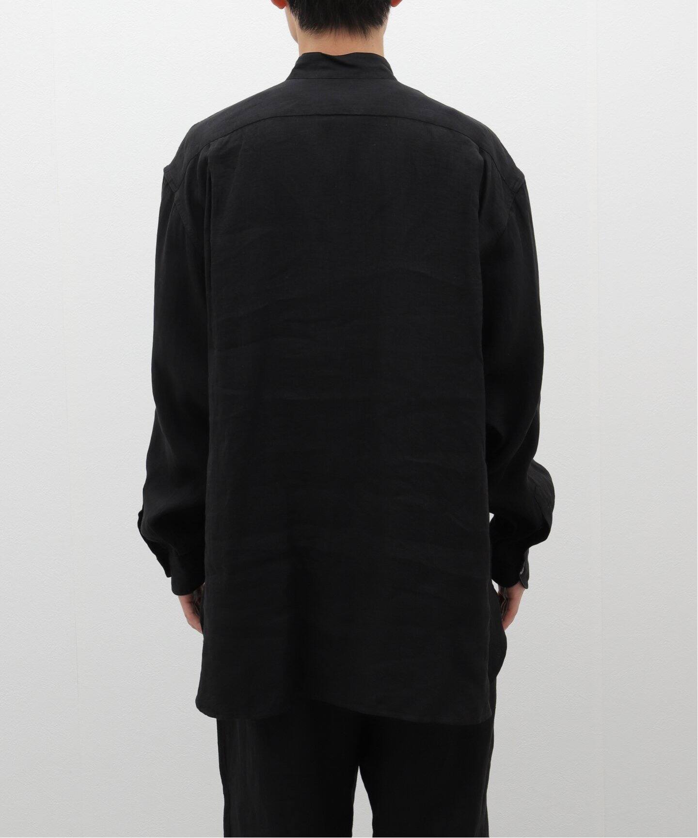 COMOLI / コモリ】リネンWクロス プルオーバーシャツ（シャツ  