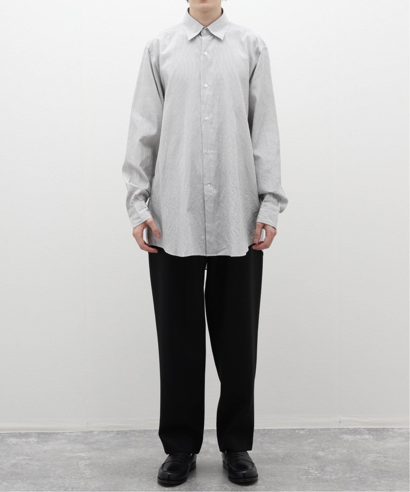 MAATEE&SONS / マーティー & サンズ】ELIZABETH SILKPOPLIN GRAPHCHECK 