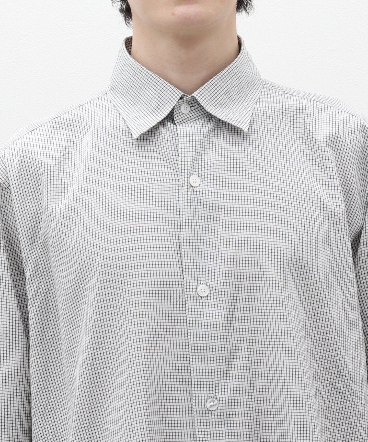 MAATEE&SONS / マーティー & サンズ】ELIZABETH SILKPOPLIN GRAPHCHECK 