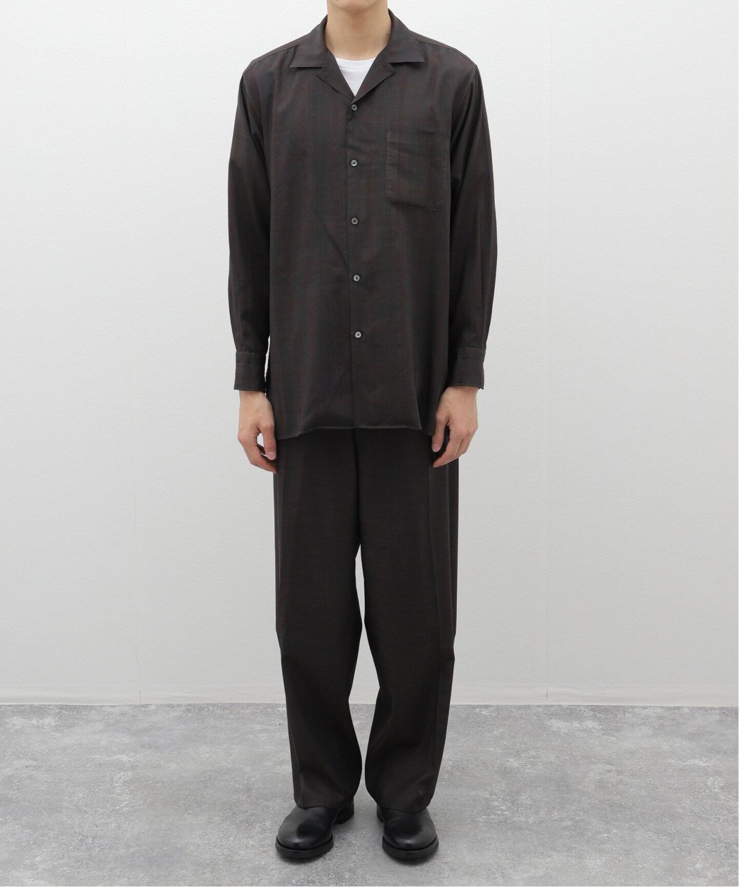 MAATEE&SONS / マーティー & サンズ】別注 WOOL CHECK SHIRT（シャツ 