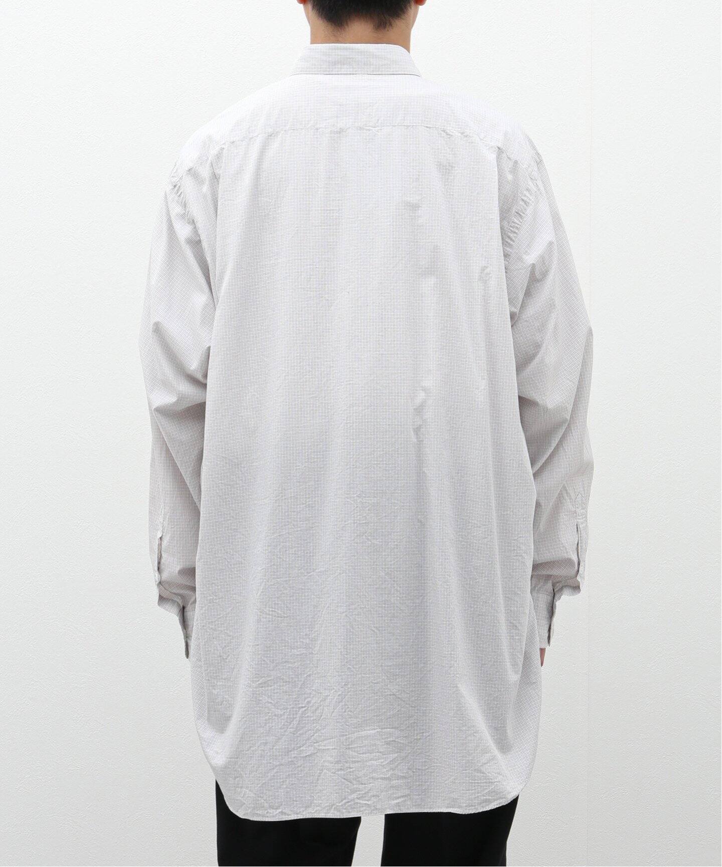 HERILL(ヘリル) Supima poplin Regular collarスーピマポプリン