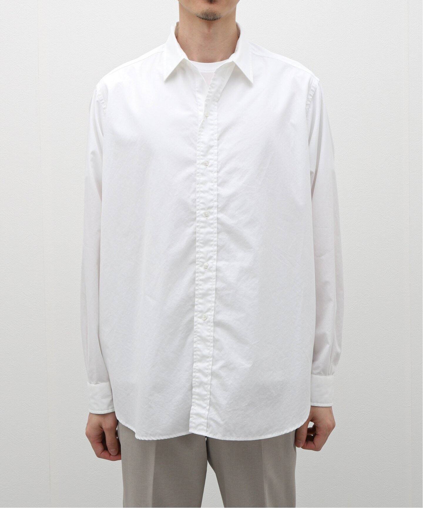 A.PRESSE / アプレッセ】Regular Collar Shirt（シャツ／ブラウス）｜L 